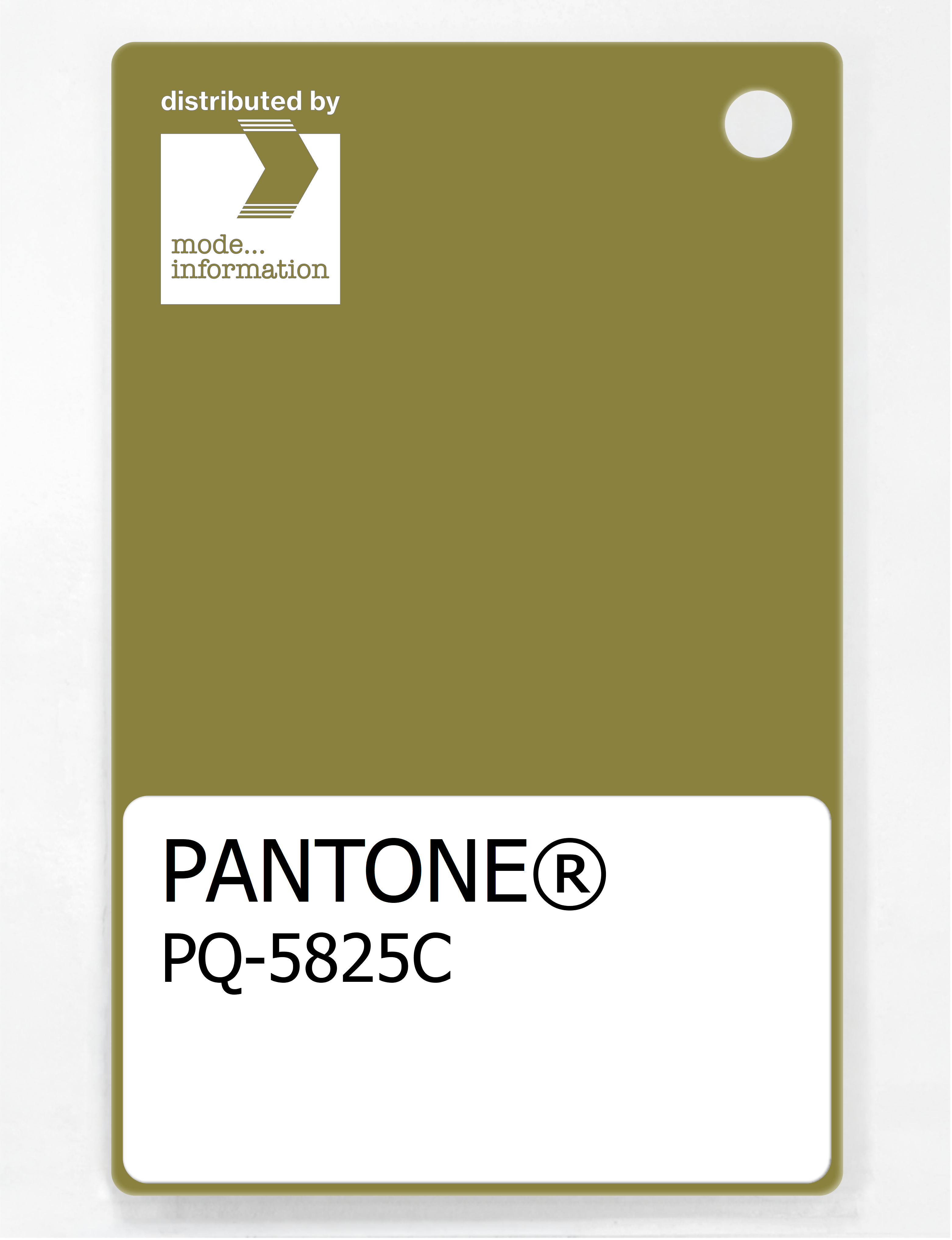 Product image 1 of the product “PANTONE® PLASTIC STANDARD CHIP PQ 5825C ”
