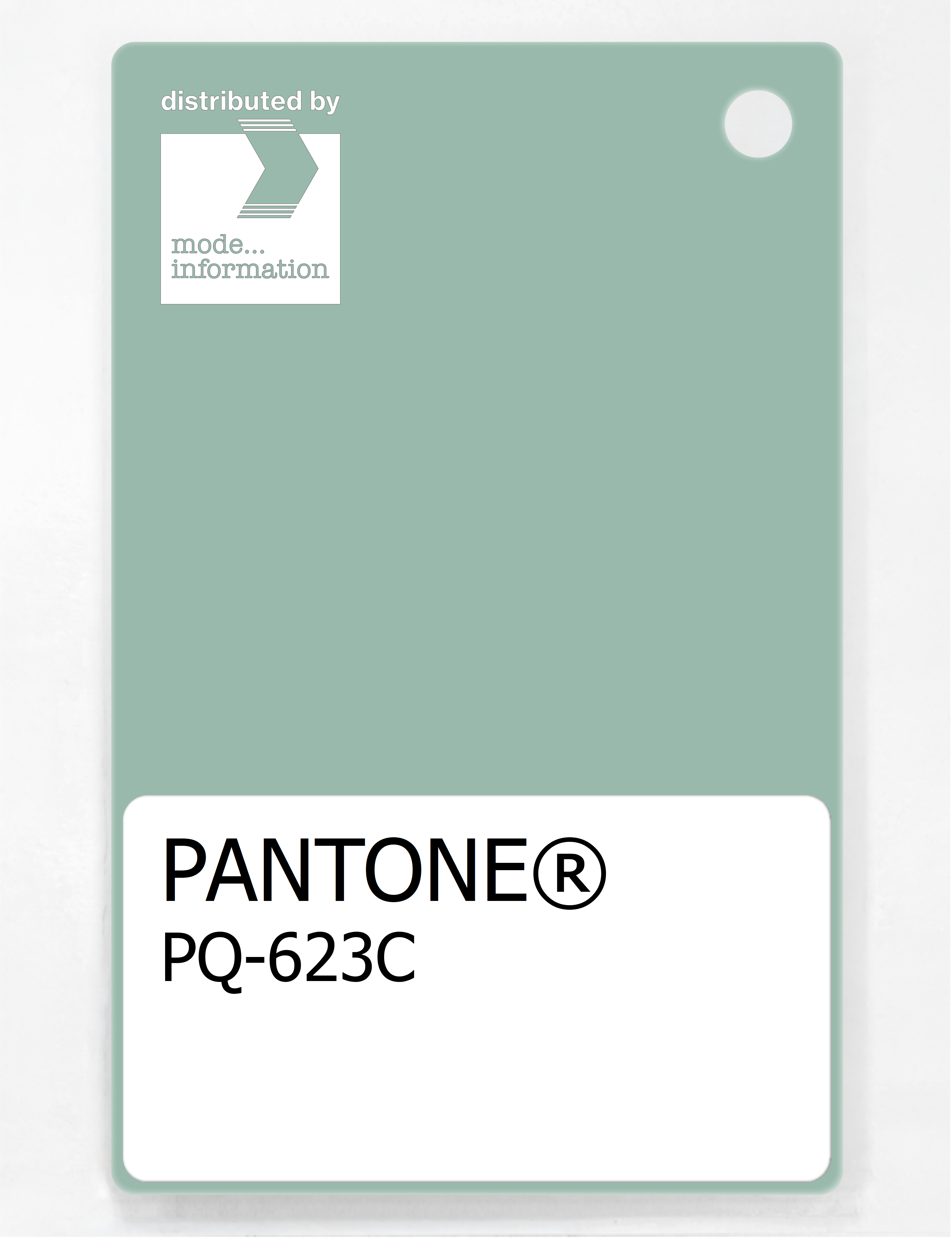 Product image 1 of the product “PANTONE® PLASTIC STANDARD CHIP PQ 623C ”