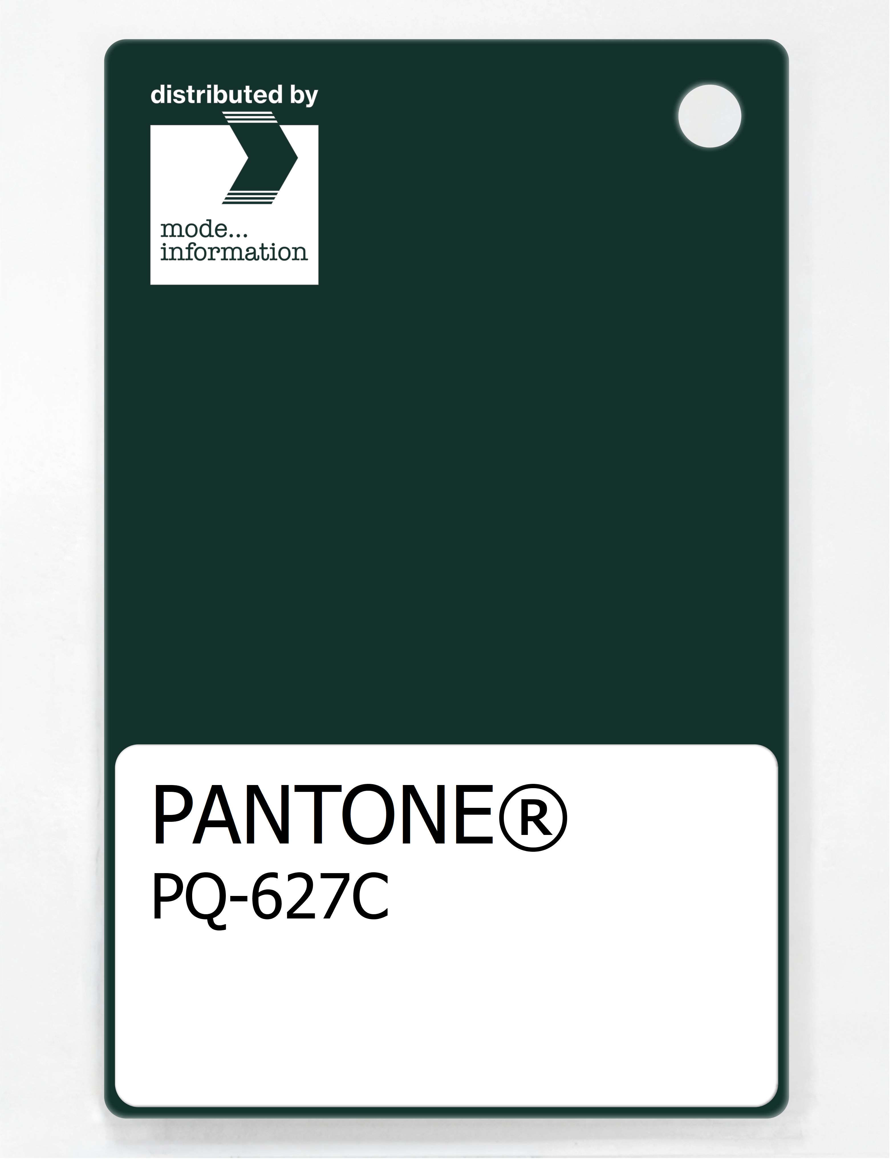 Product image 1 of the product “PANTONE® PLASTIC STANDARD CHIP PQ 627C ”