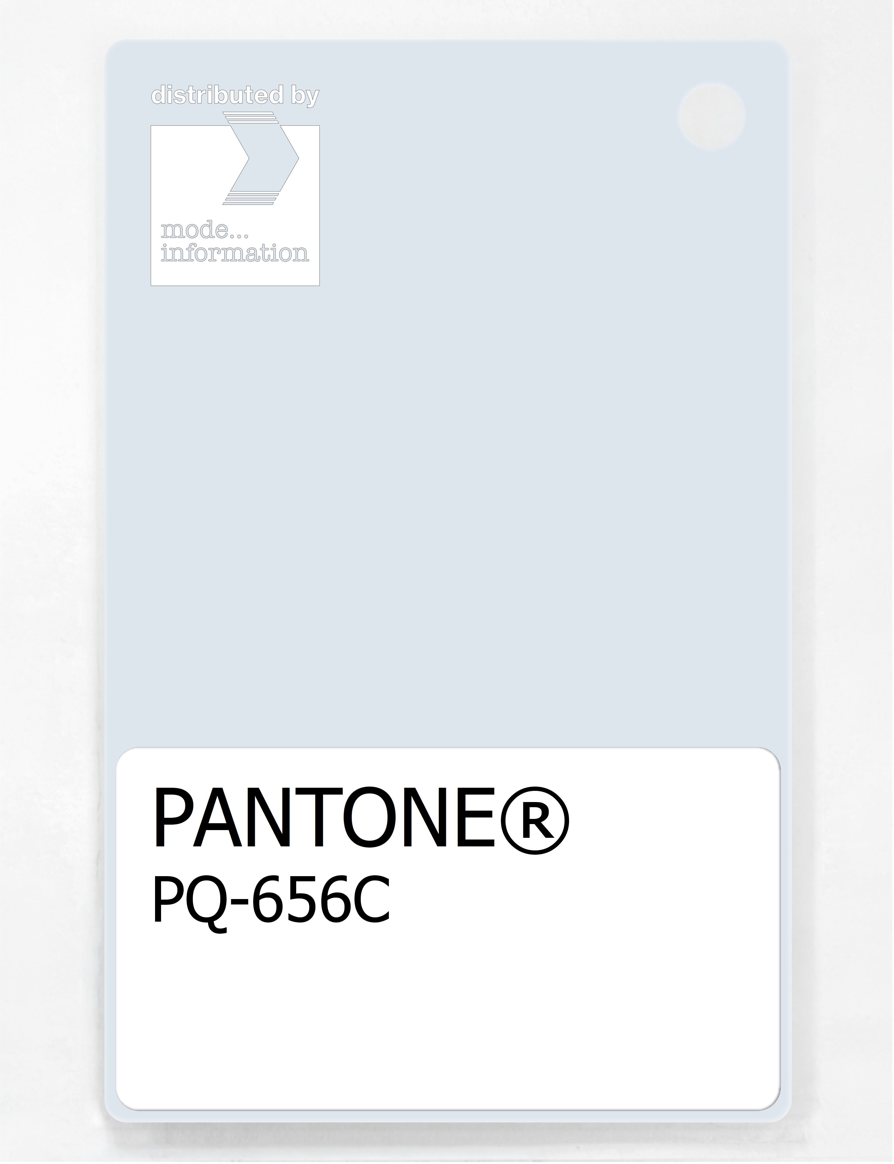 Product image 1 of the product “PANTONE® PLASTIC STANDARD CHIP PQ 656C ”