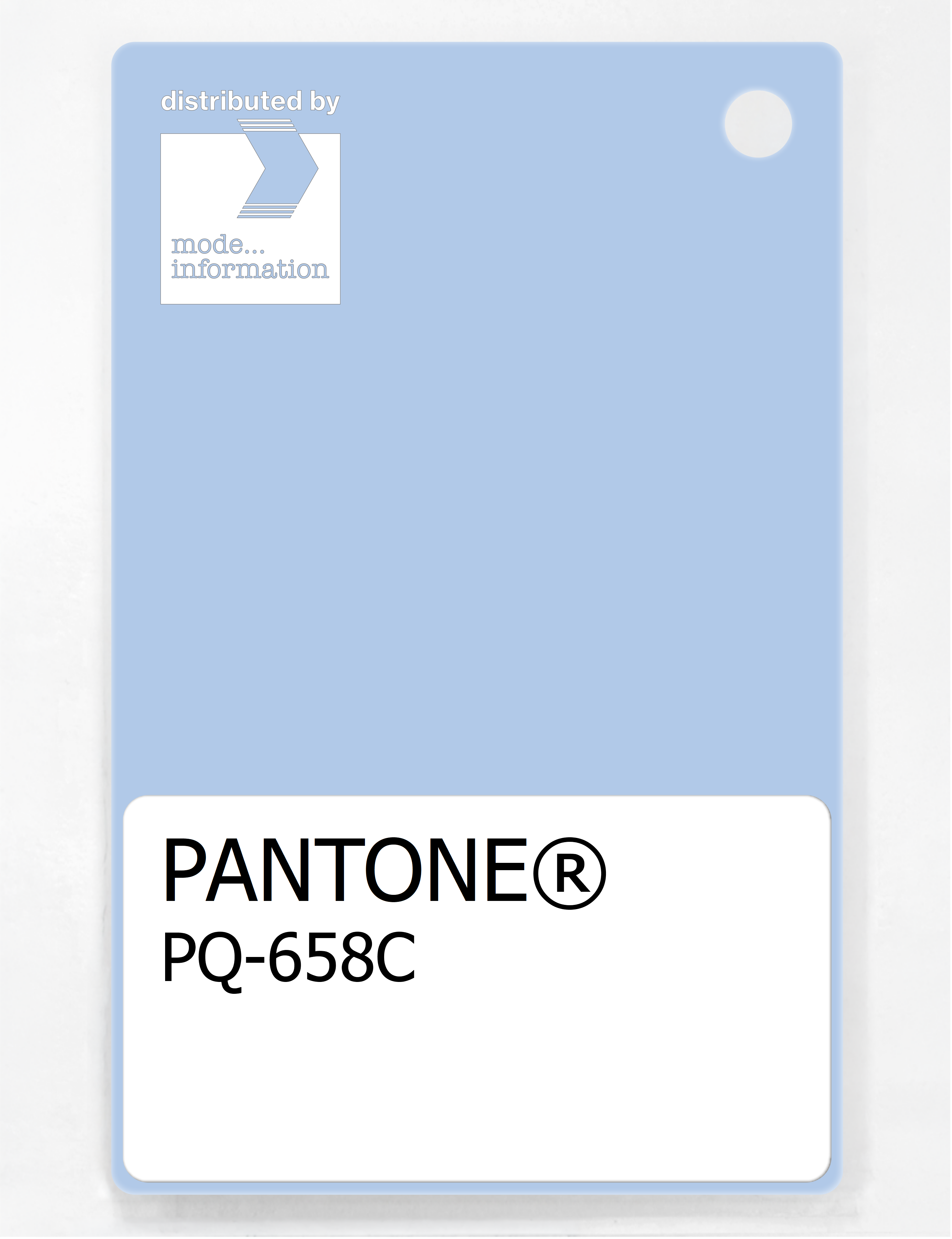 Product image 1 of the product “PANTONE® PLASTIC STANDARD CHIP PQ 658C ”