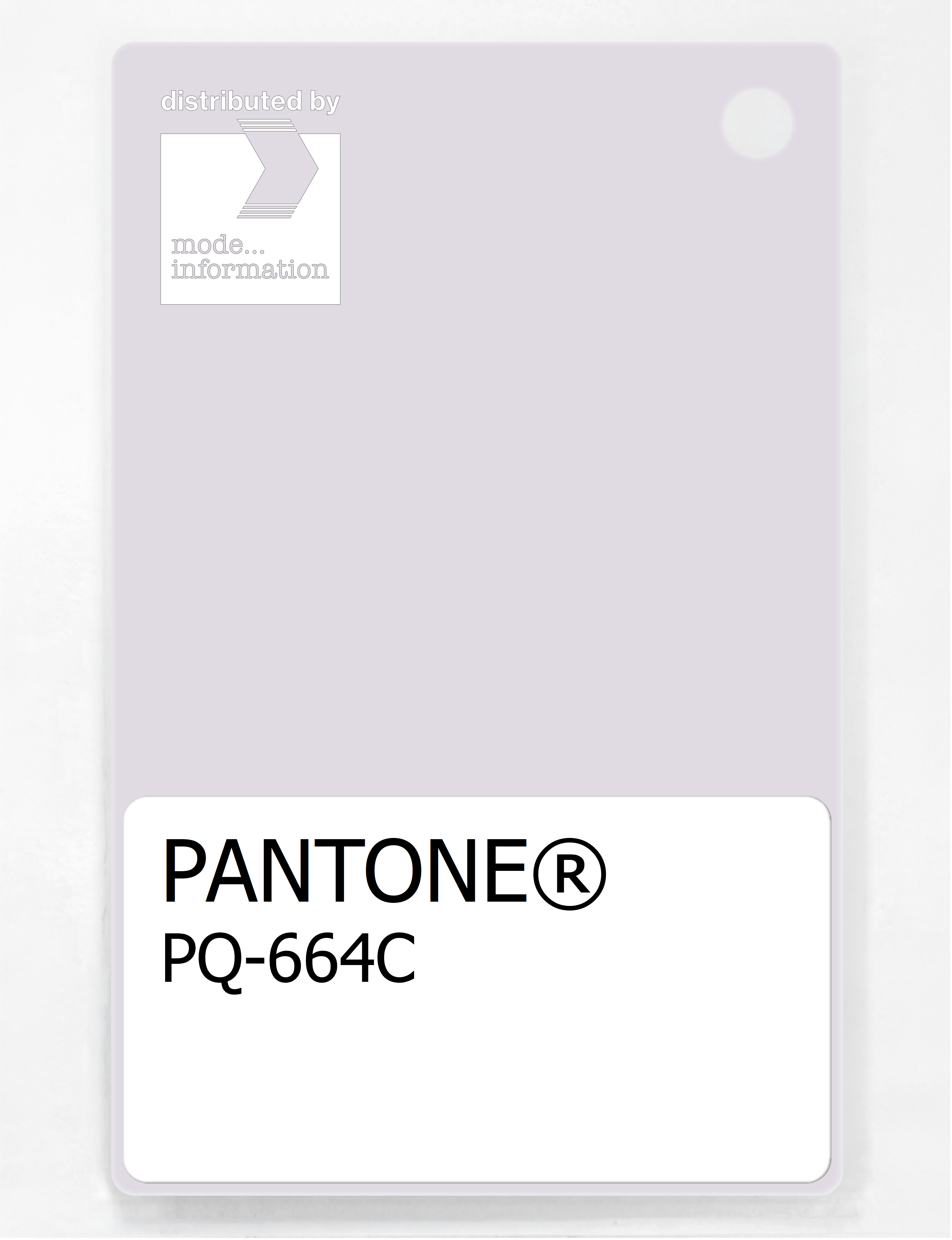 Artikelbild 1 des Artikels “PANTONE® PLASTIC STANDARD CHIP PQ 664C “