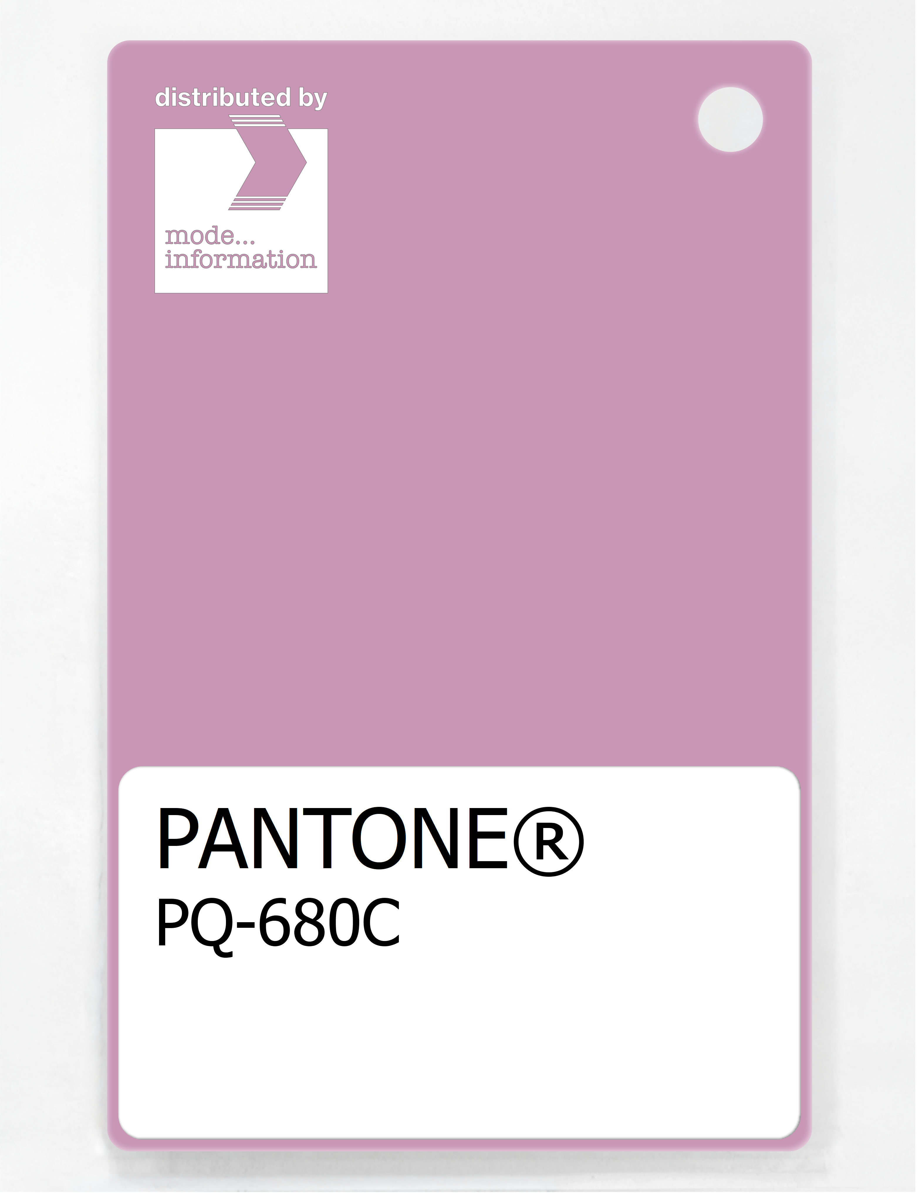 Artikelbild 1 des Artikels “PANTONE® PLASTIC STANDARD CHIP PQ 680C “