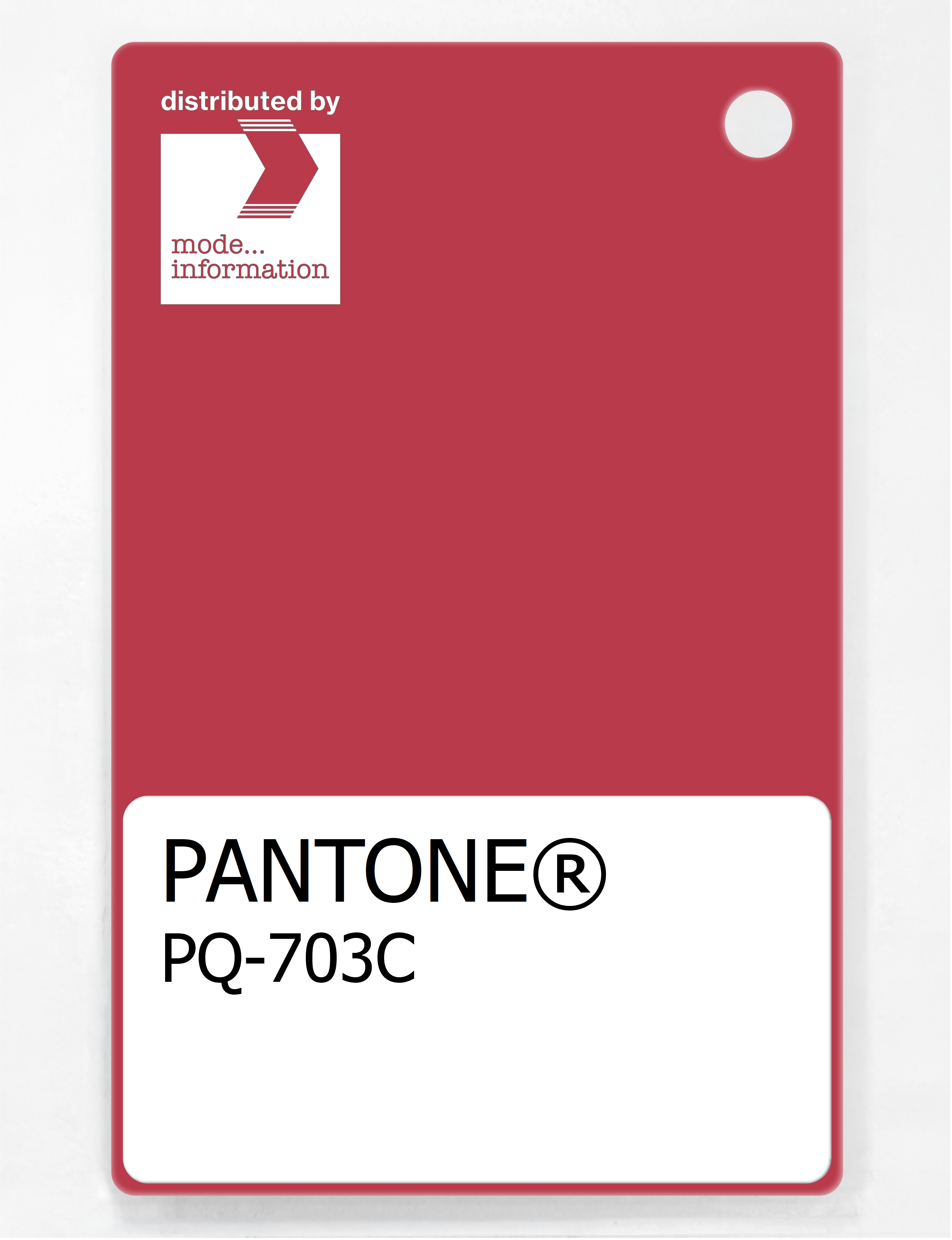 Artikelbild 1 des Artikels “PANTONE® PLASTIC STANDARD CHIP PQ 703C “