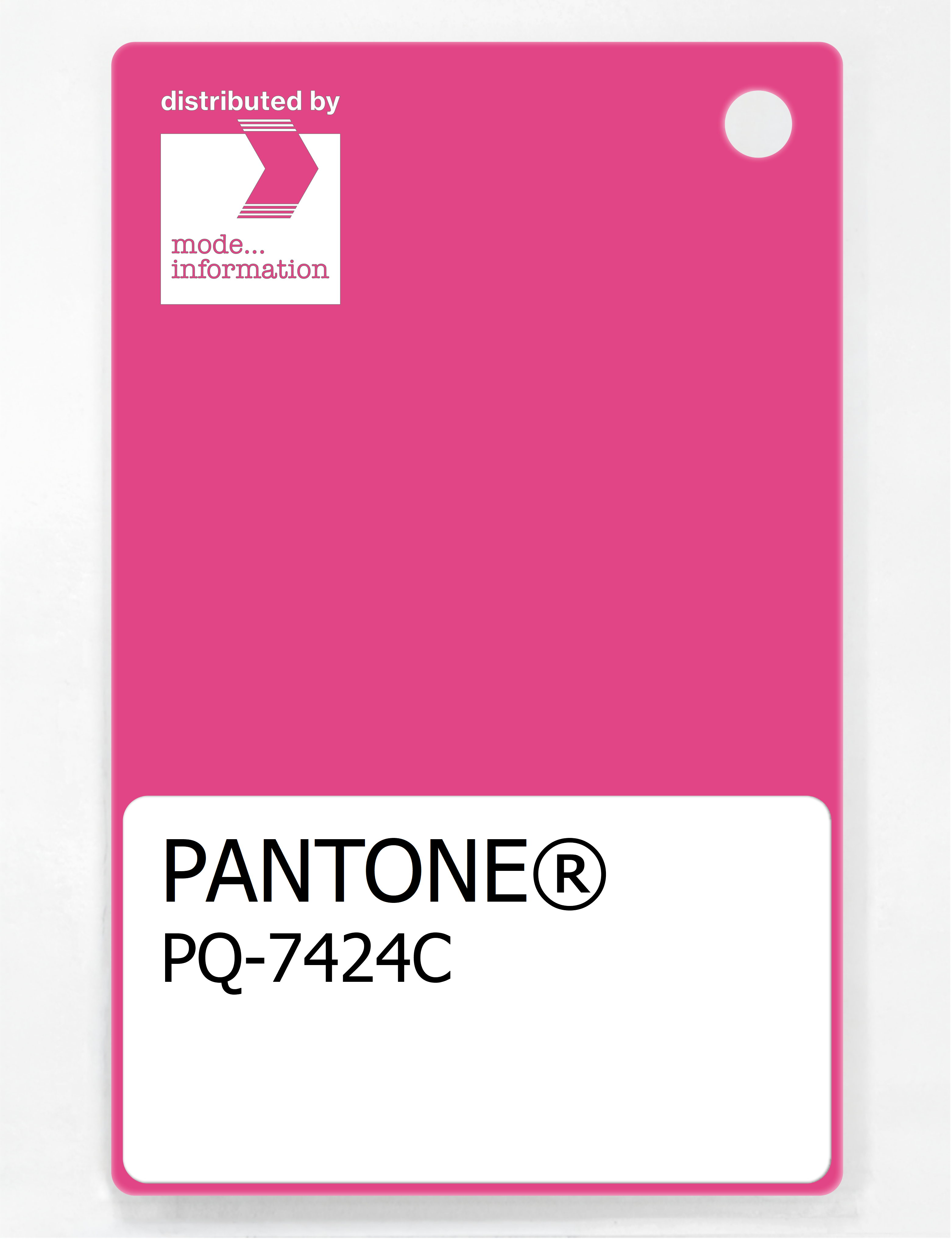 Artikelbild 1 des Artikels “PANTONE® PLASTIC STANDARD CHIP PQ 7424C “