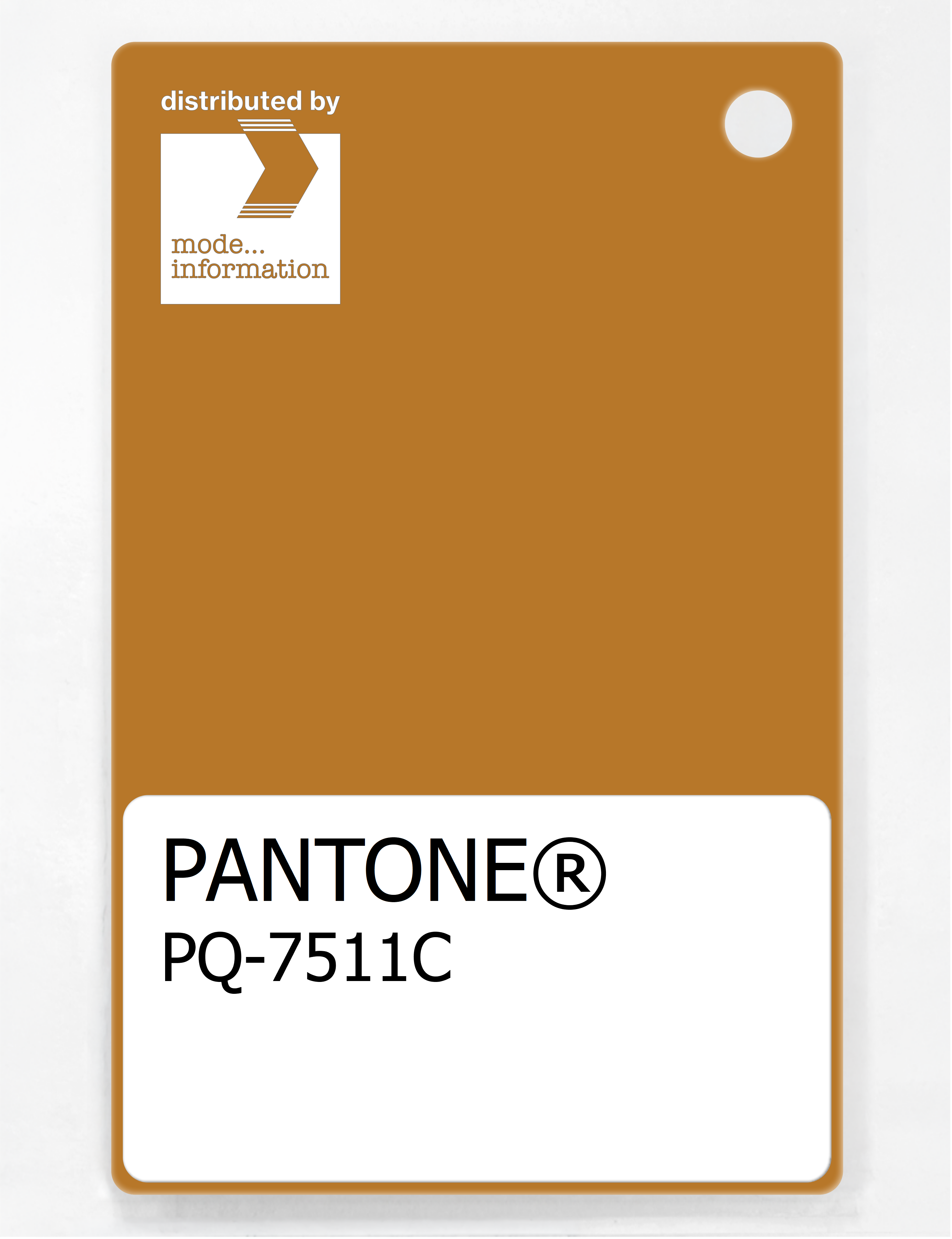 Product image 1 of the product “PANTONE® PLASTIC STANDARD CHIP PQ 7511C ”
