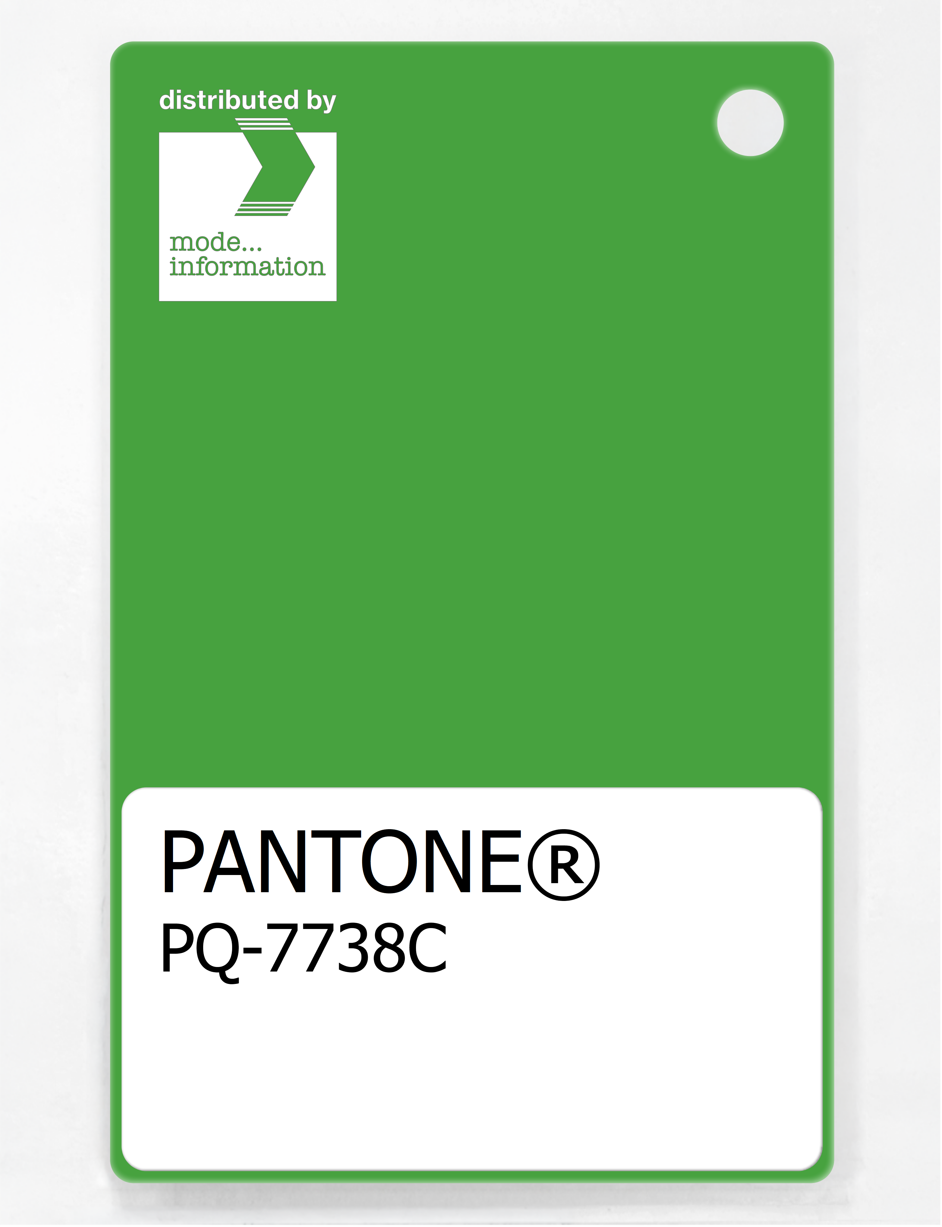 Artikelbild 1 des Artikels “PANTONE® PLASTIC STANDARD CHIP PQ 7738C “