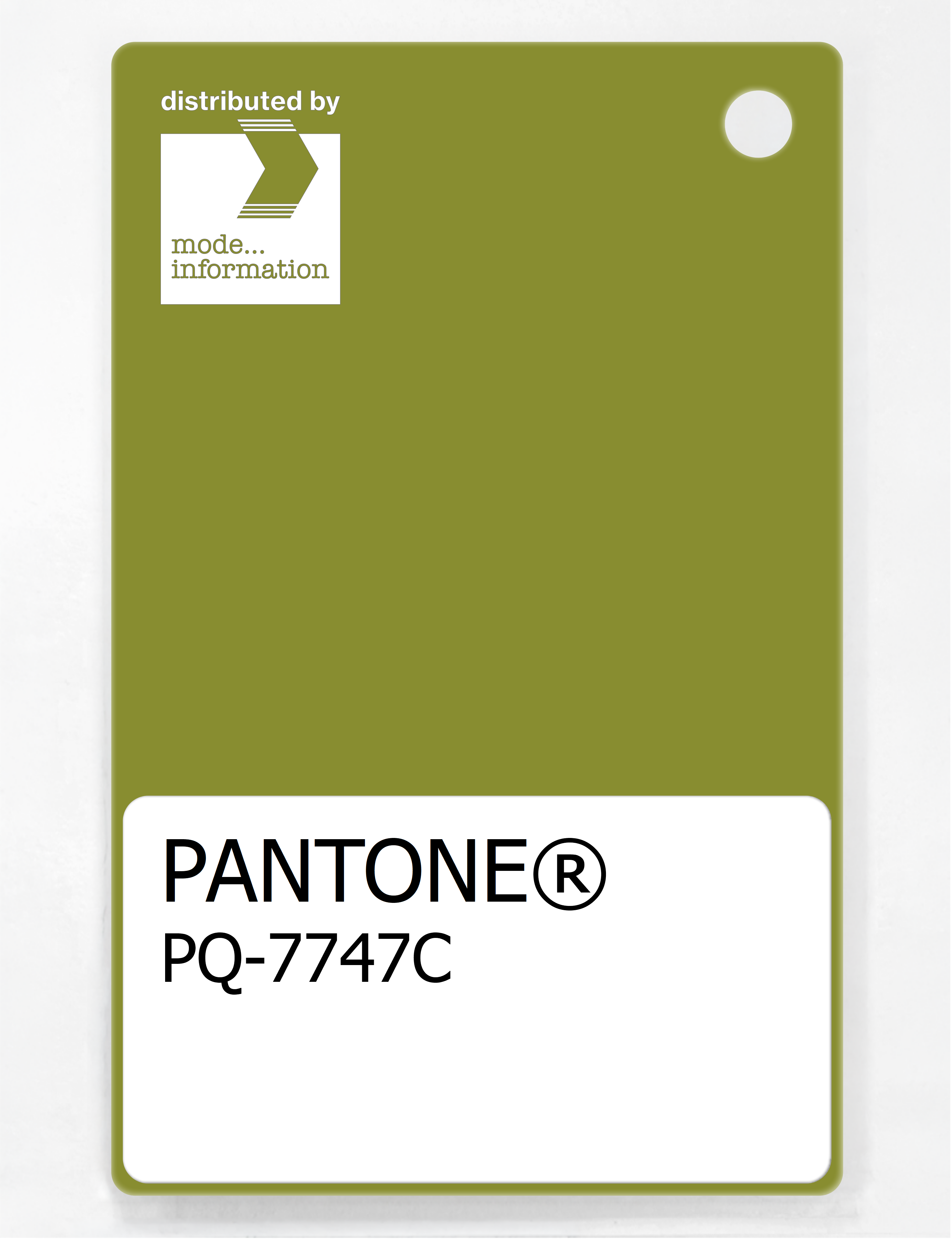 Product image 1 of the product “PANTONE® PLASTIC STANDARD CHIP PQ 7747C ”