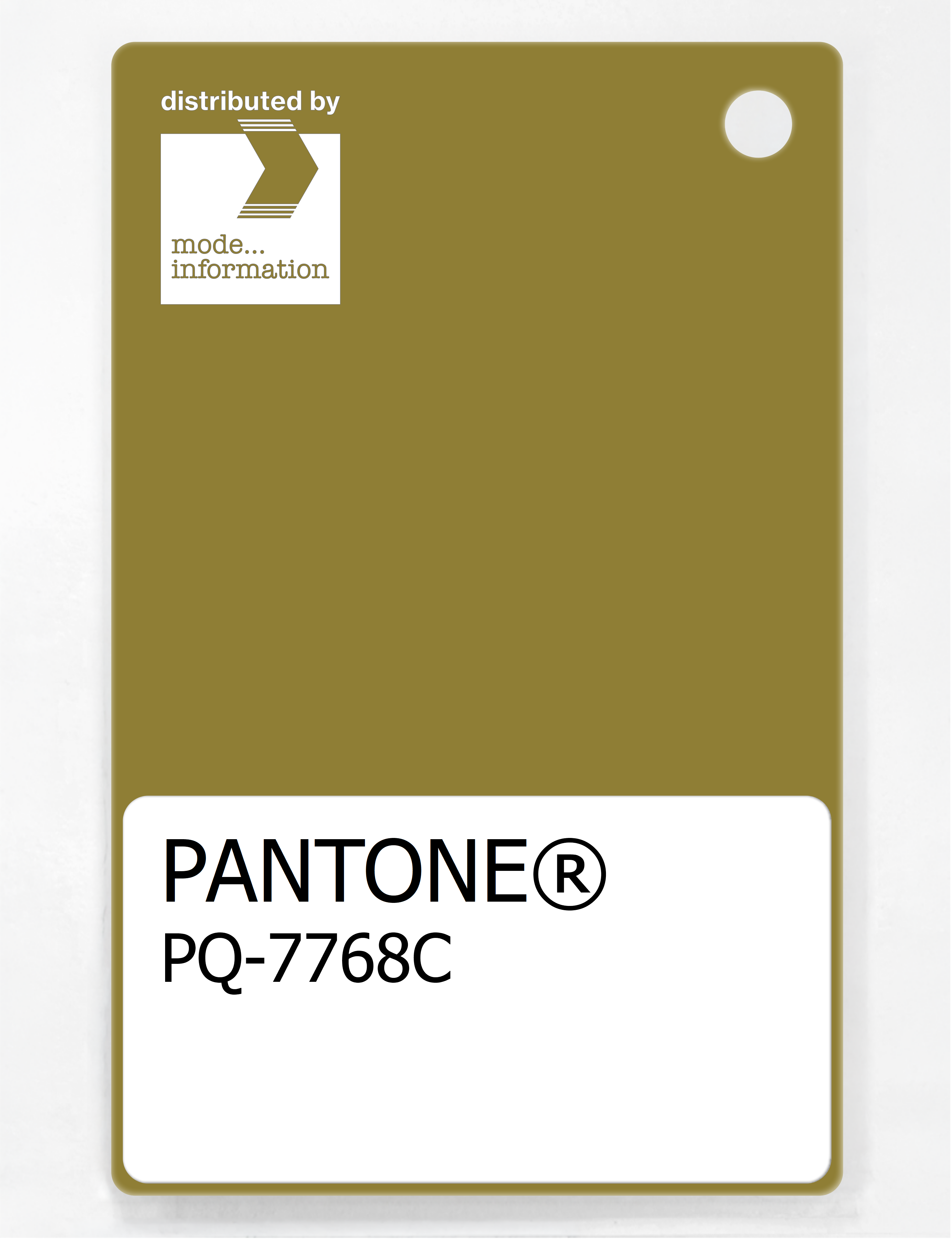 Product image 1 of the product “PANTONE® PLASTIC STANDARD CHIP PQ 7768C ”