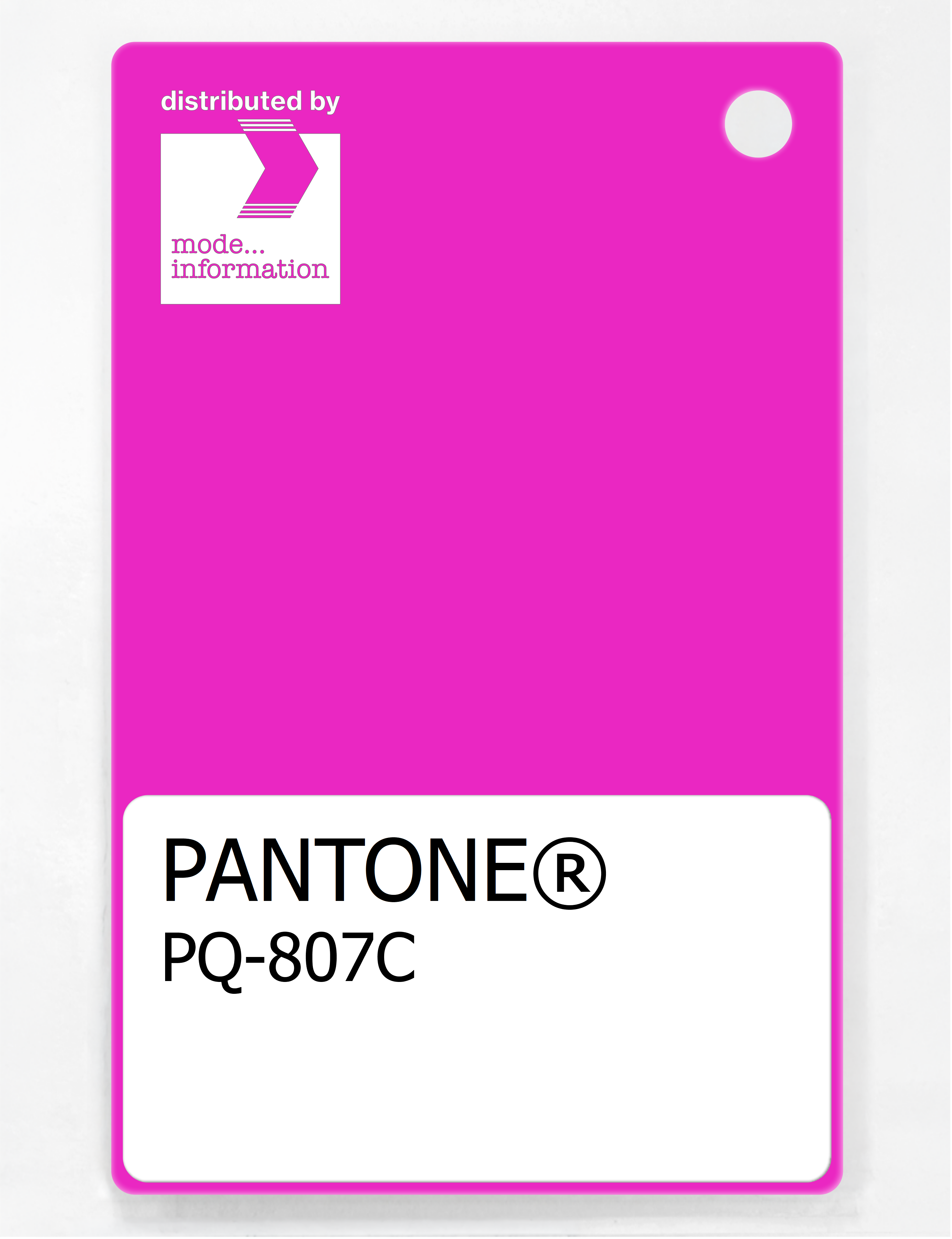 Artikelbild 1 des Artikels “PANTONE® PLASTIC STANDARD CHIP PQ 807C “