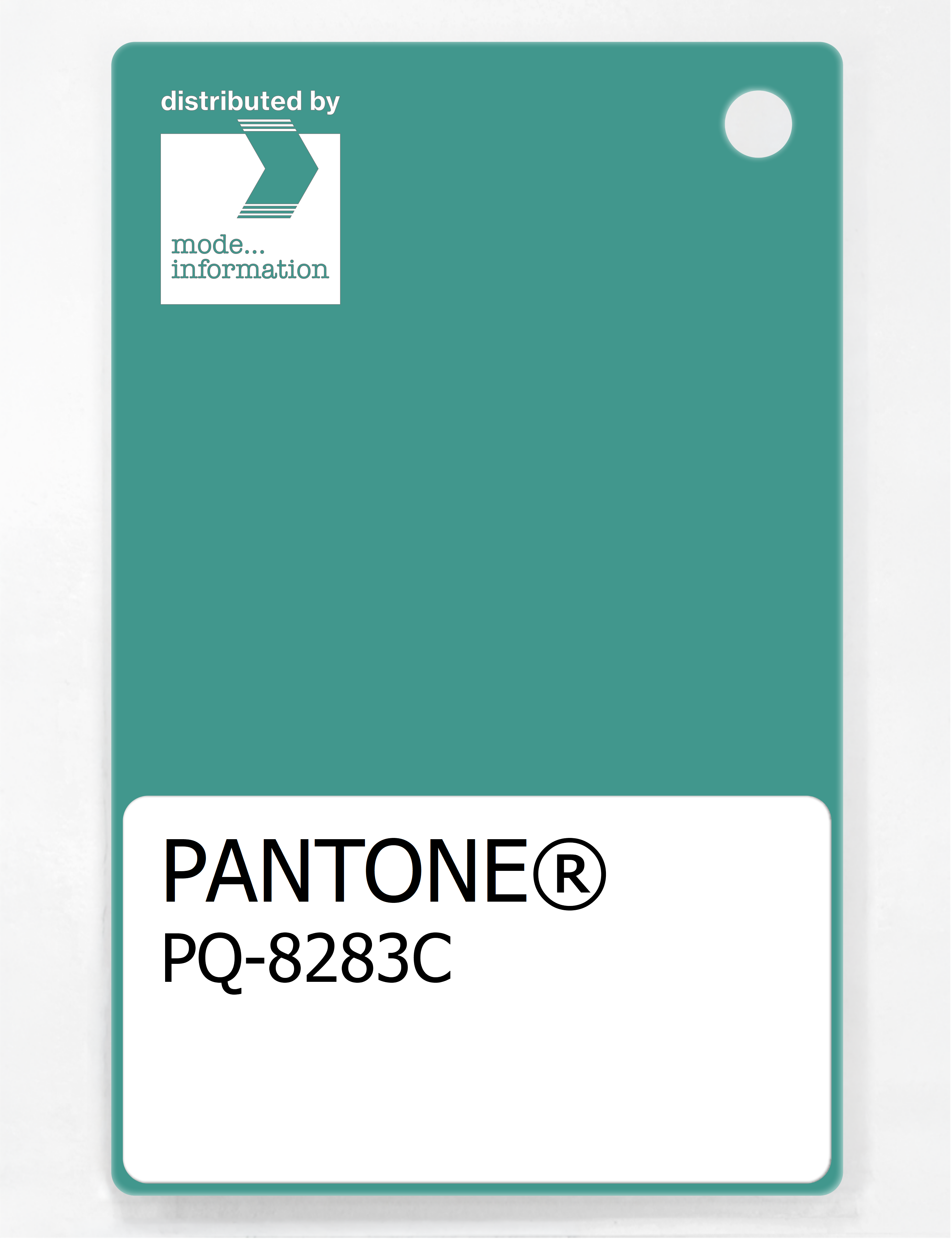 Product image 1 of the product “PANTONE® PLASTIC STANDARD CHIP PQ 8283C ”
