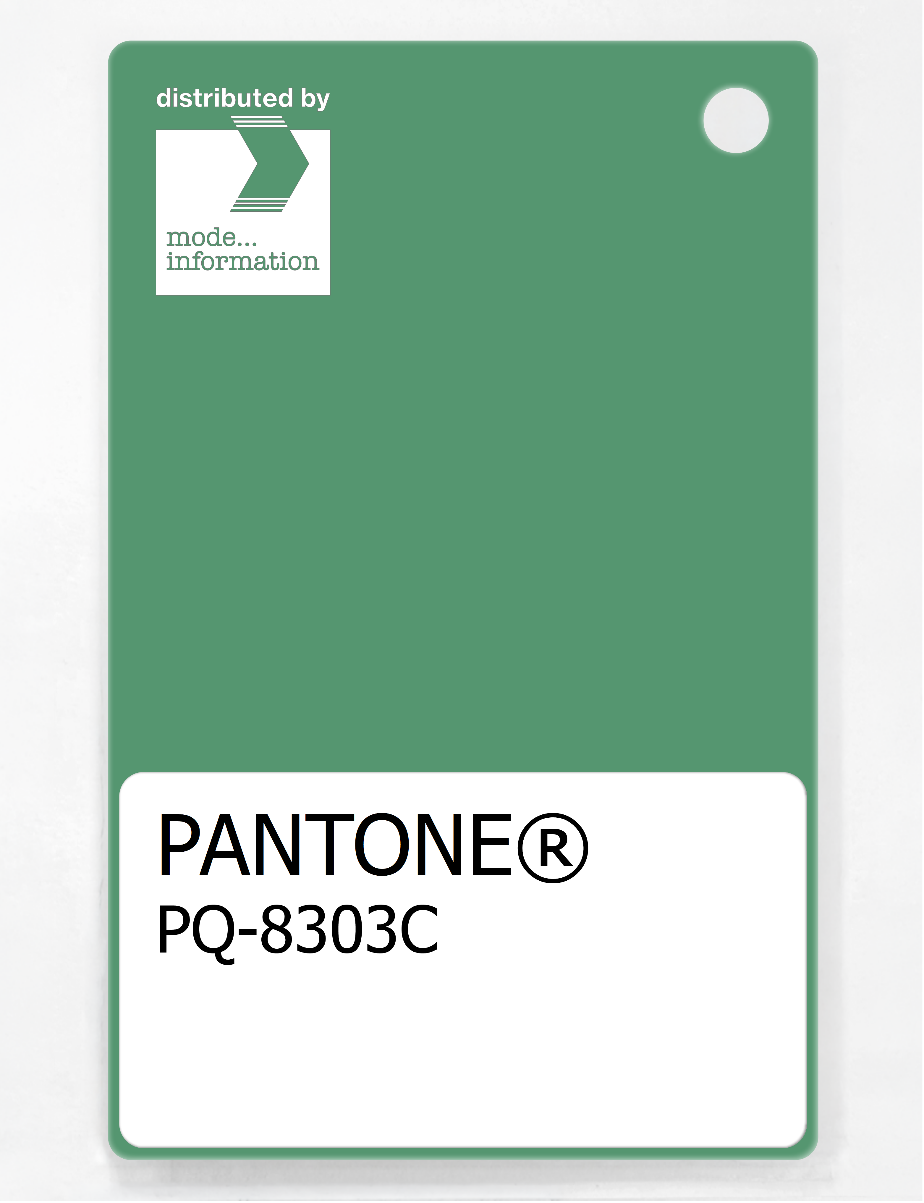 Product image 1 of the product “PANTONE® PLASTIC STANDARD CHIP PQ 8303C ”