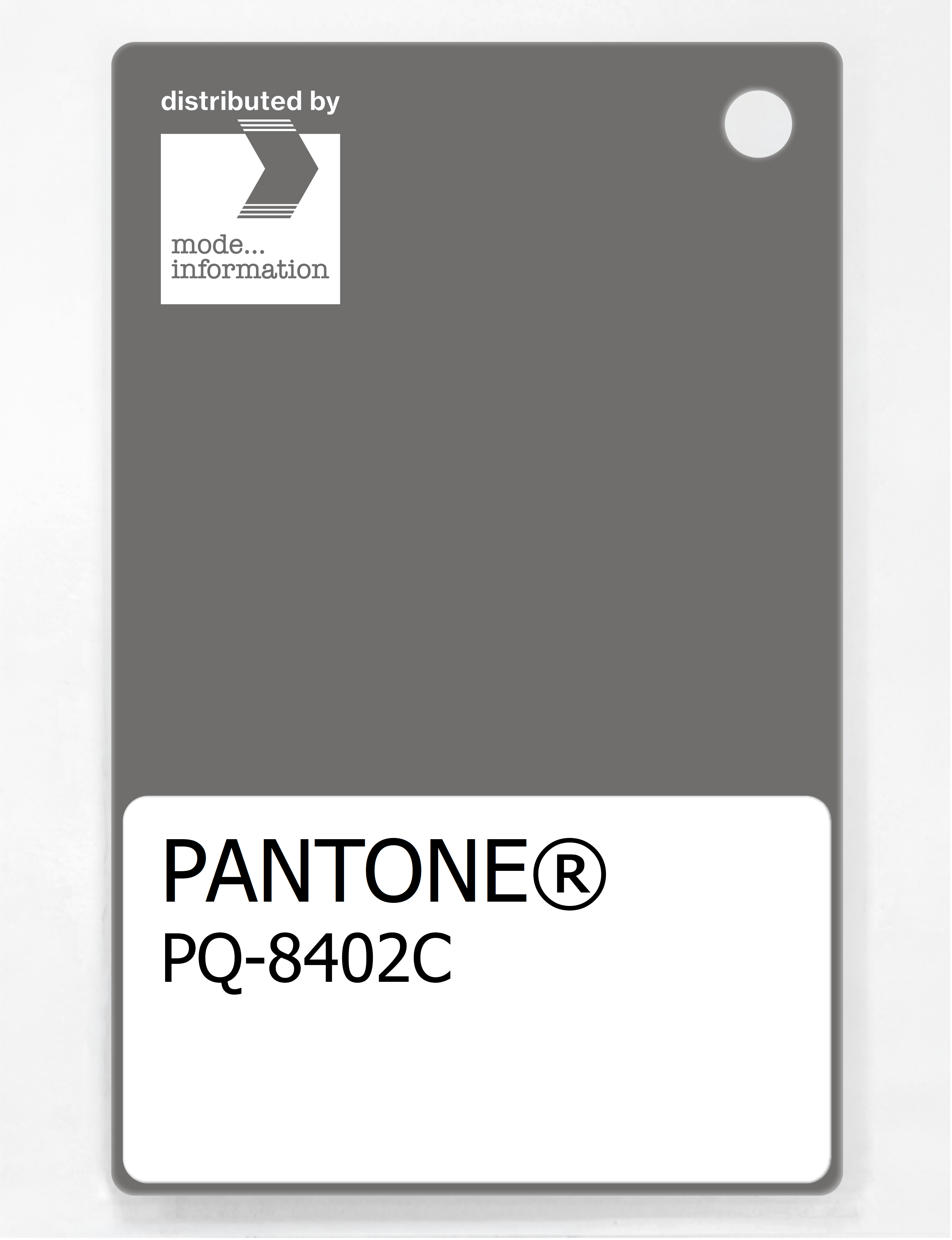 Product image 1 of the product “PANTONE® PLASTIC STANDARD CHIP PQ 8402C ”