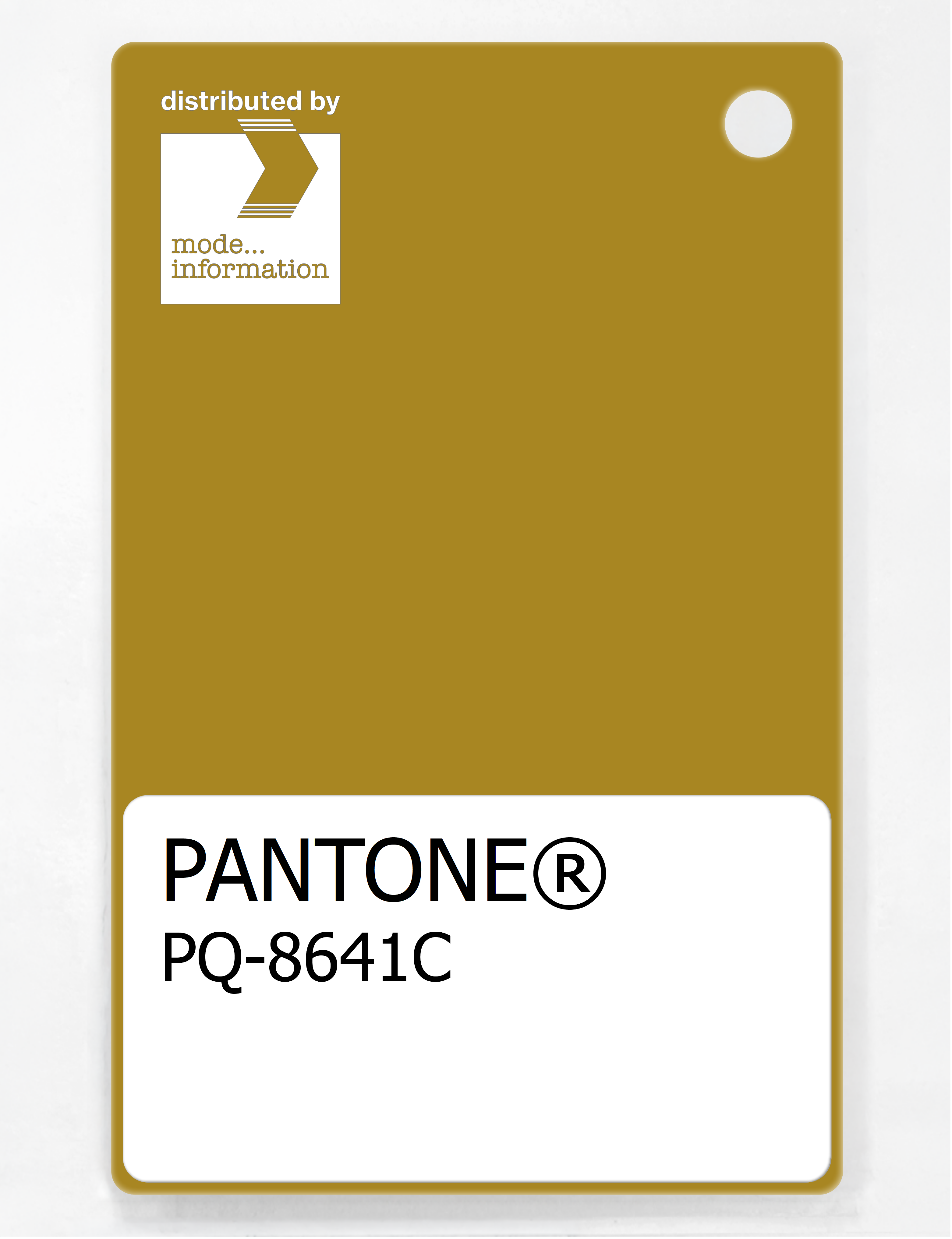 Product image 1 of the product “PANTONE® PLASTIC STANDARD CHIP PQ 8641C ”