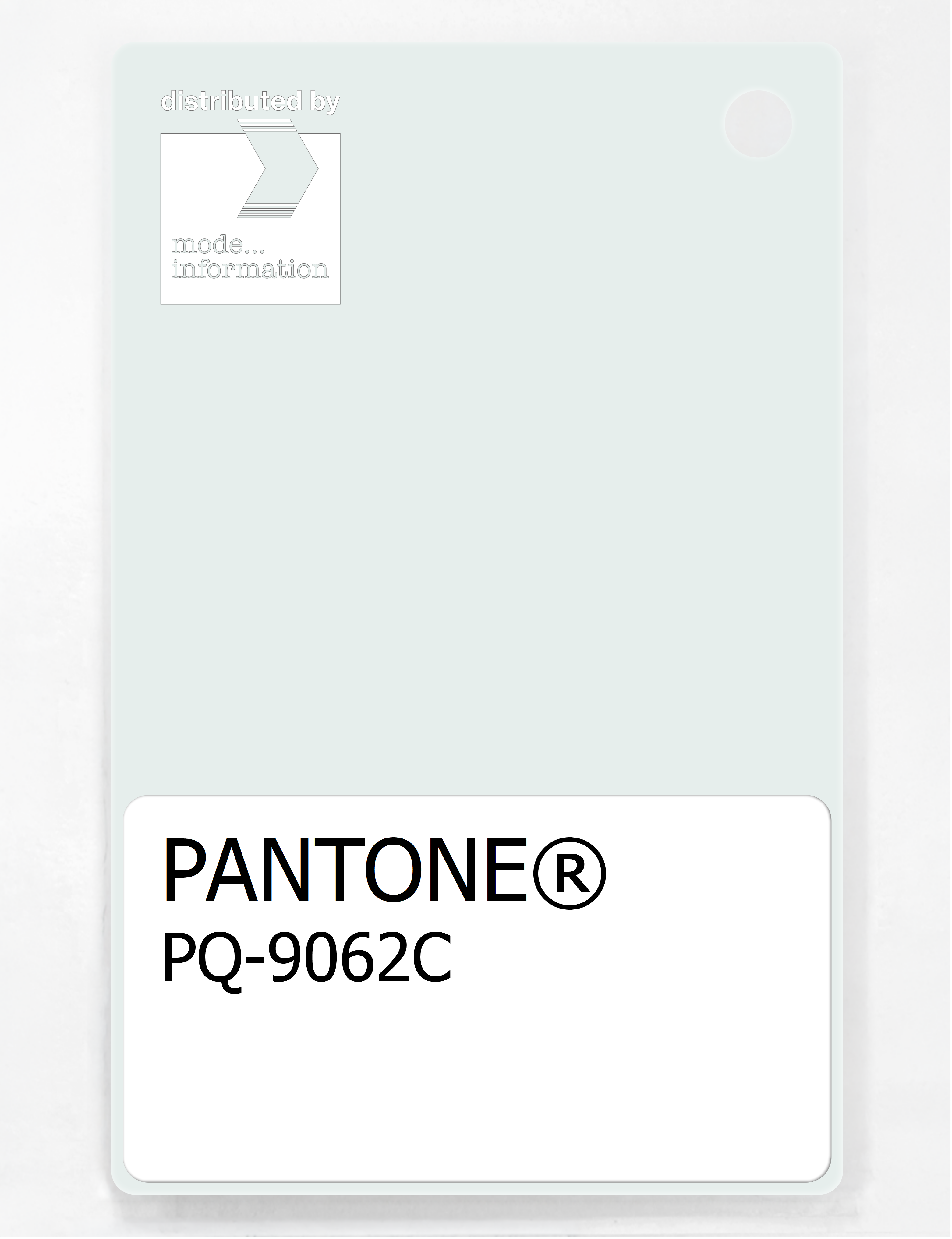 Product image 1 of the product “PANTONE® PLASTIC STANDARD CHIP PQ 9062C ”