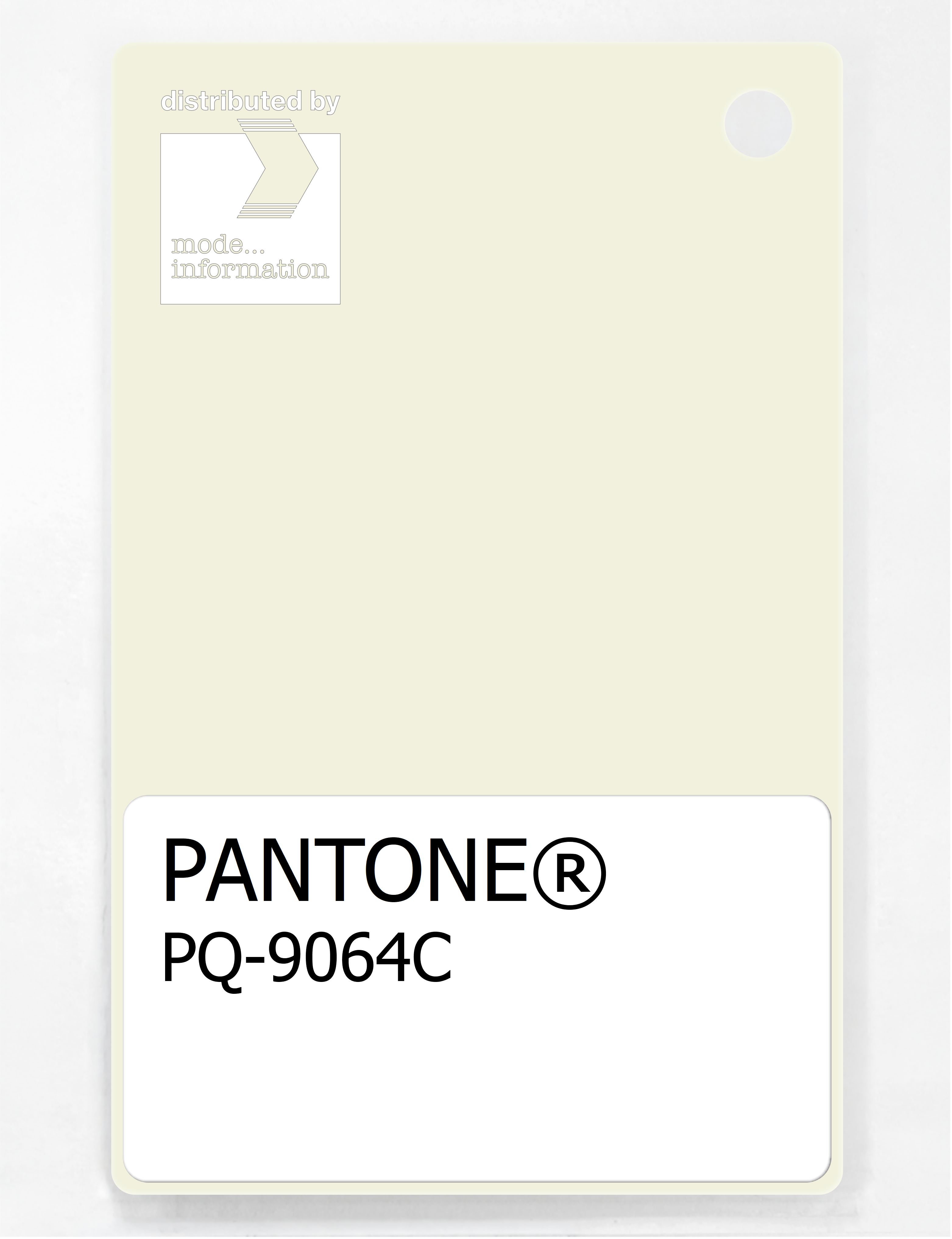 Product image 1 of the product “PANTONE® PLASTIC STANDARD CHIP PQ 9064C ”