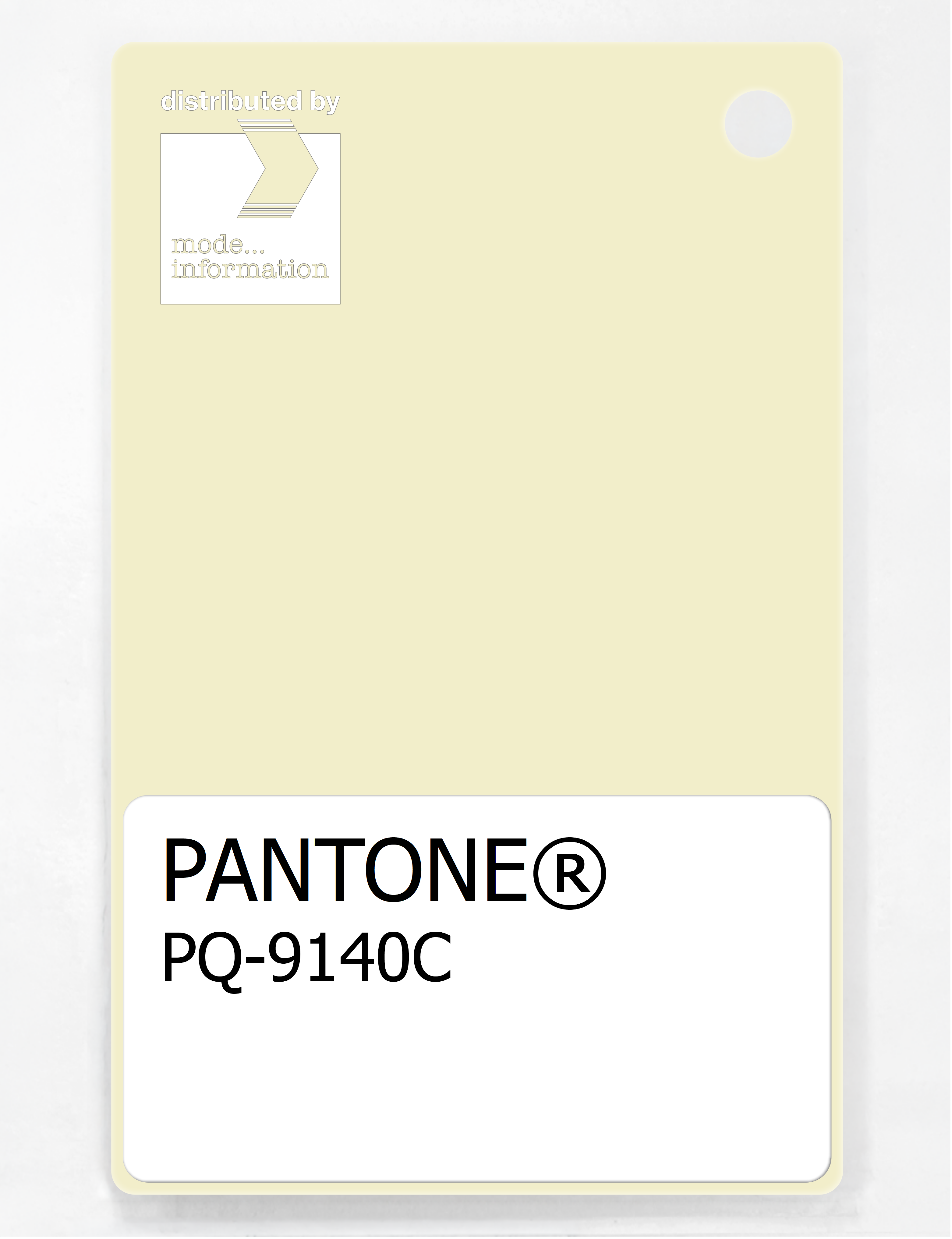 Product image 1 of the product “PANTONE® PLASTIC STANDARD CHIP PQ 9140C ”