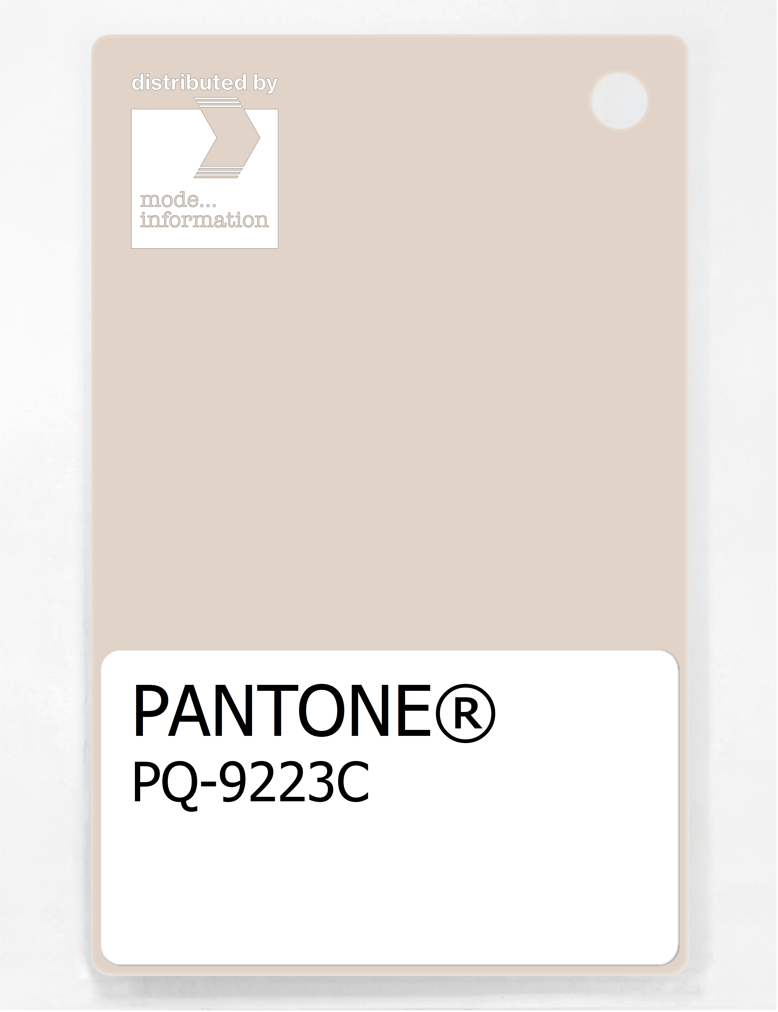 Artikelbild 1 des Artikels “PANTONE® PLASTIC STANDARD CHIP PQ 9223C “