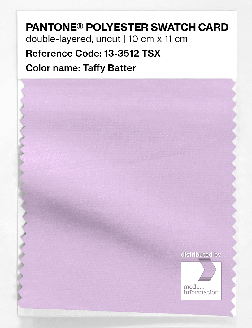 Artikelbild 1 des Artikels “PANTONE® POLYESTER SWATCH CARD 13-3512 TSX Taffy Batter “