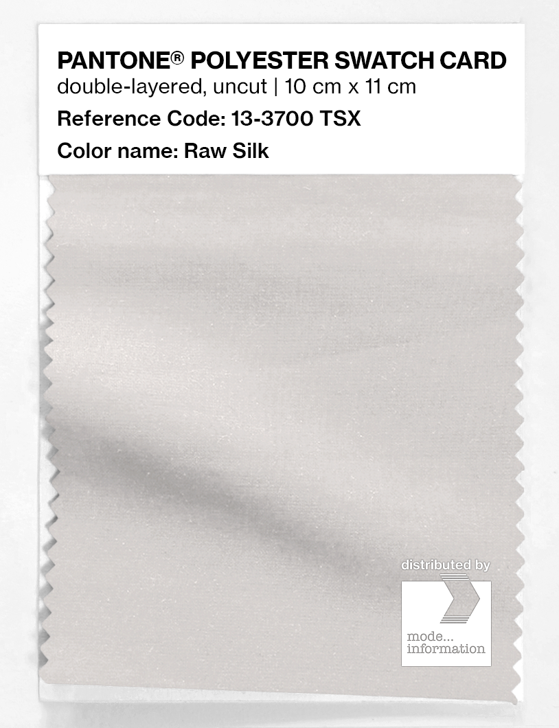 Artikelbild 1 des Artikels “PANTONE® POLYESTER SWATCH CARD 13-3700 TSX Raw Silk “