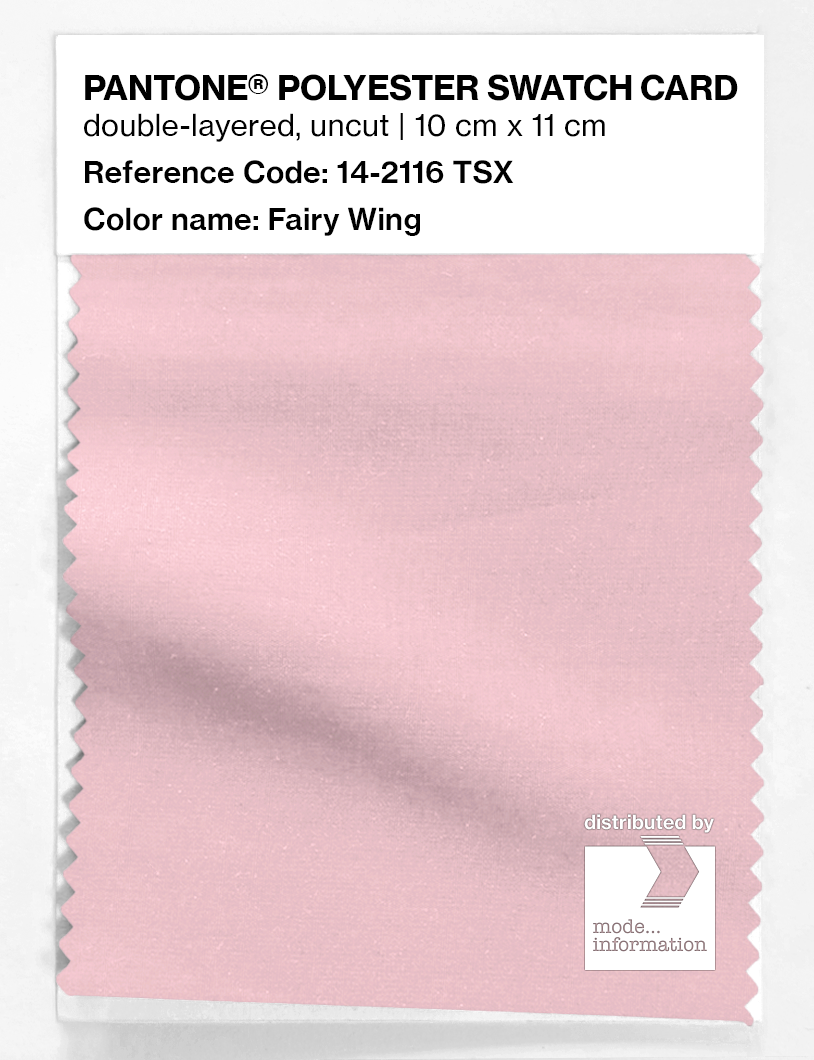 Artikelbild 1 des Artikels “PANTONE® POLYESTER SWATCH CARD 14-2116 TSX Fairy Wing “