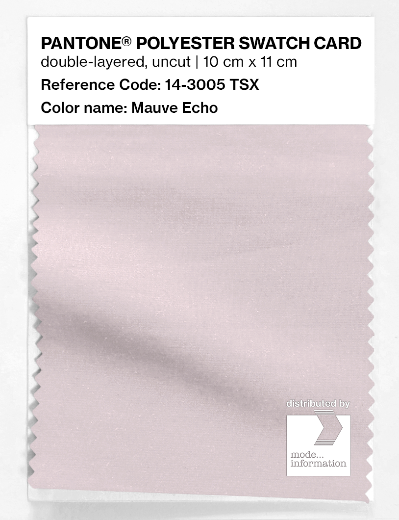 Artikelbild 1 des Artikels “PANTONE® POLYESTER SWATCH CARD 14-3005 TSX Mauve Echo “