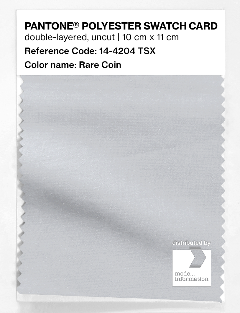 Artikelbild 1 des Artikels “PANTONE® POLYESTER SWATCH CARD 14-4204 TSX Rare Coin “