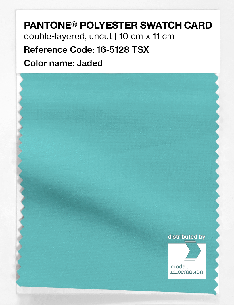 Artikelbild 1 des Artikels “PANTONE® POLYESTER SWATCH CARD 16-5128 TSX Jaded “
