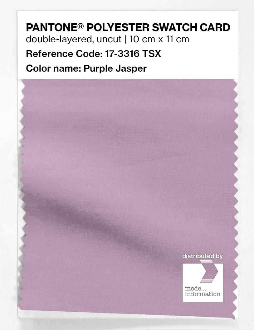Artikelbild 1 des Artikels “PANTONE® POLYESTER SWATCH CARD 17-3316 TSX Purple Jasper “