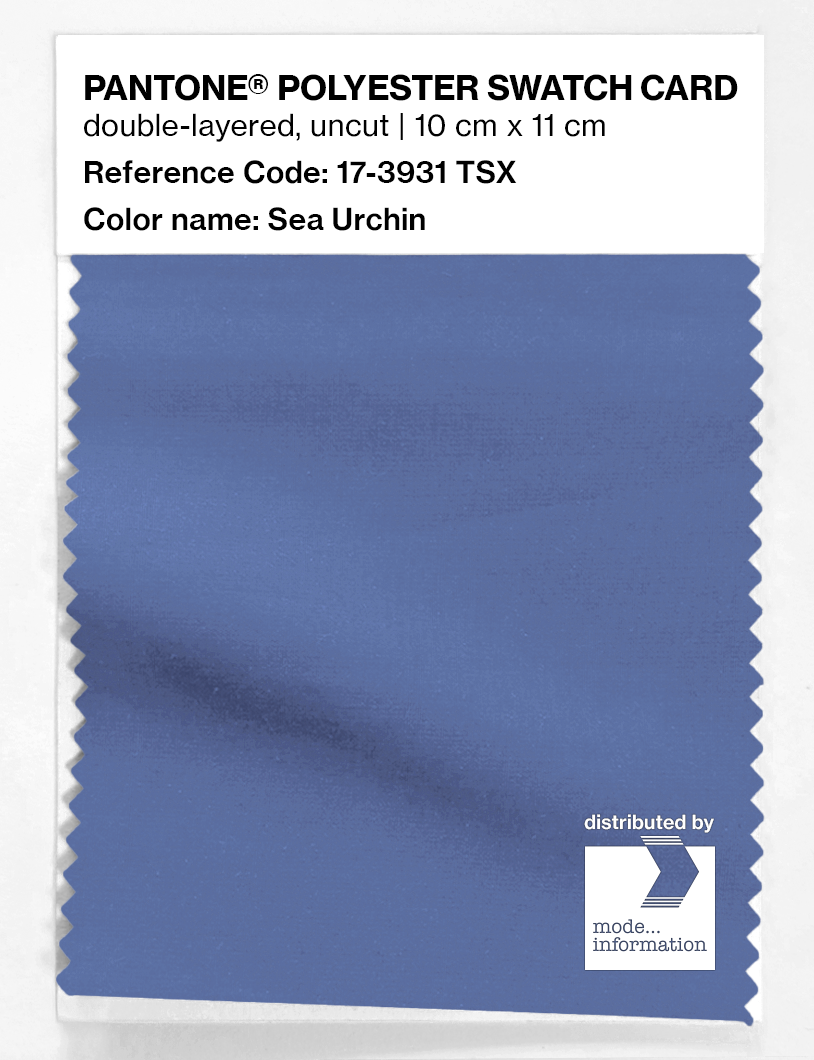 Artikelbild 1 des Artikels “PANTONE® POLYESTER SWATCH CARD 17-3931 TSX Sea Urchin “