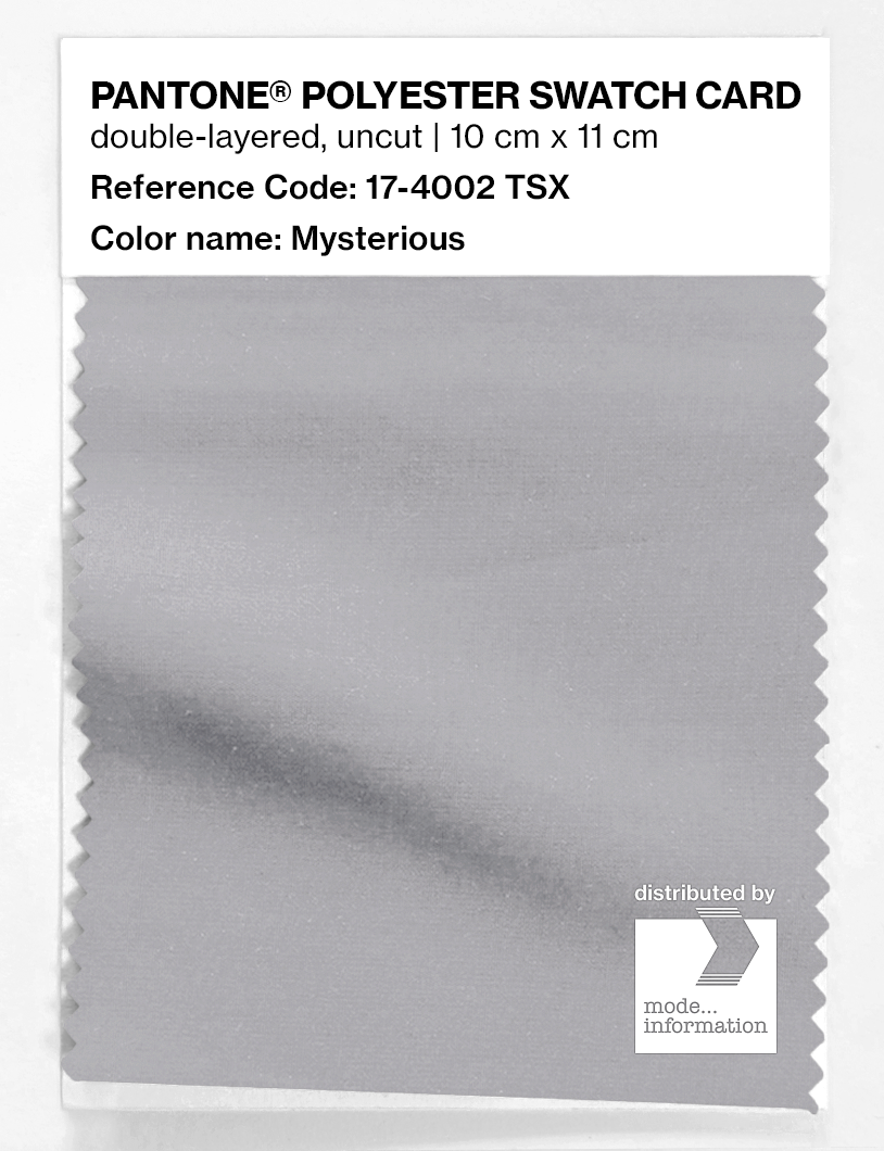 Artikelbild 1 des Artikels “PANTONE® POLYESTER SWATCH CARD 17-4002 TSX Mysterious “