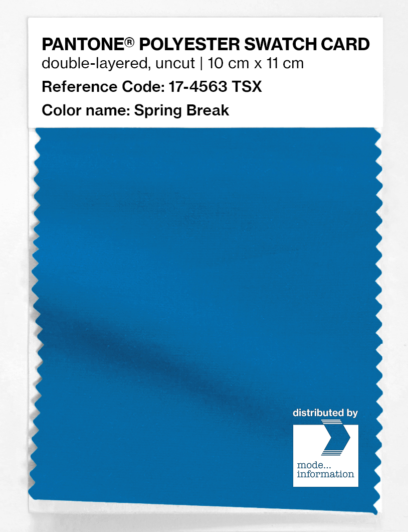 Artikelbild 1 des Artikels “PANTONE® POLYESTER SWATCH CARD 17-4563 TSX Spring Break “