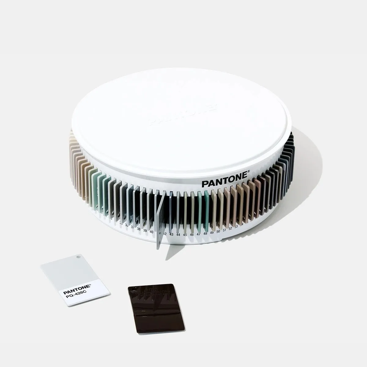 Product image 1 of the product “PANTONE Plastic Chip Color Set Blacks & Grays | 100 Neutral Plastic Colour Standards ”