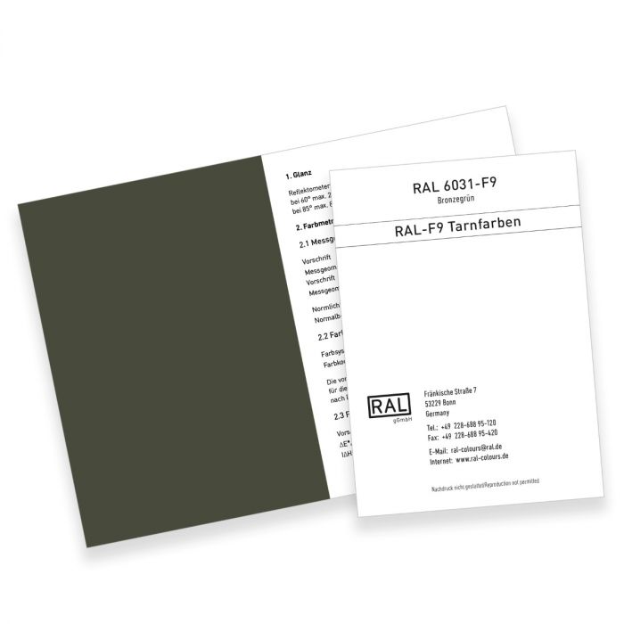 Artikelbild 1 des Artikels “RAL 6031-F9 Bronze green Camouflage Colour “