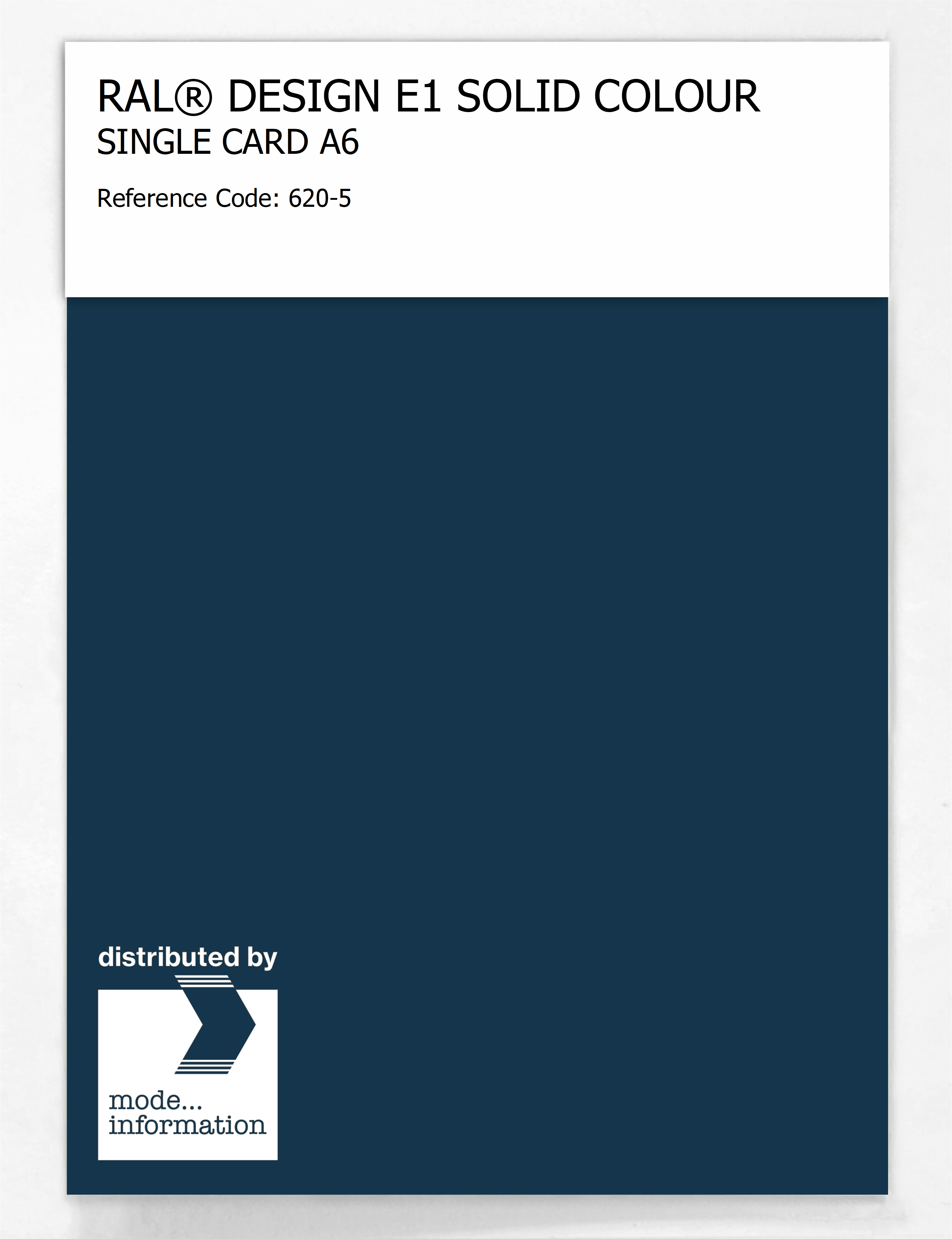 Artikelbild 1 des Artikels “RAL® EFFECT E1 SINGLE CARD 600 SERIES 620-5 “
