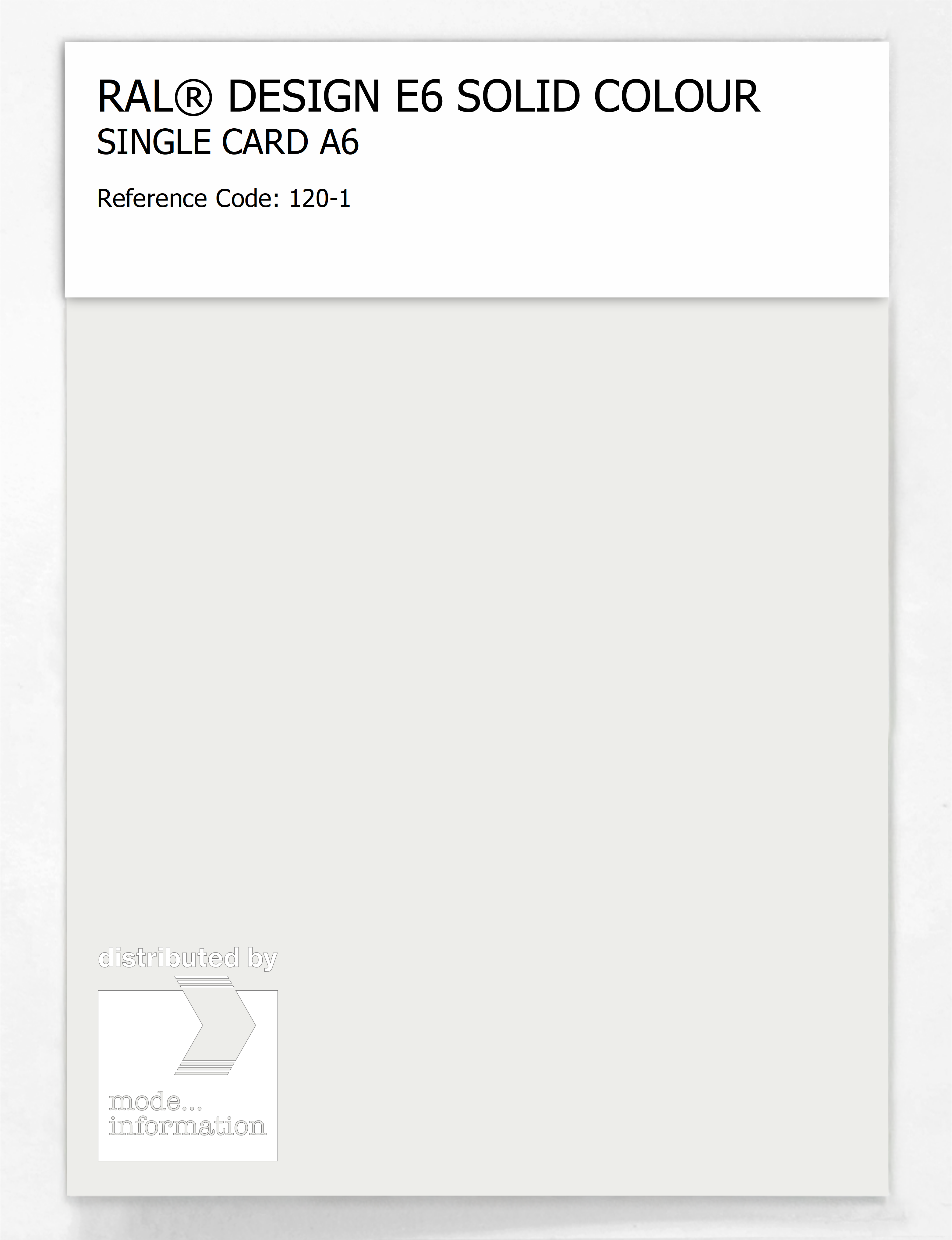 Artikelbild 1 des Artikels “RAL® EFFECT E6 SINGLE SHEET 100 SERIES A6 120-1 “