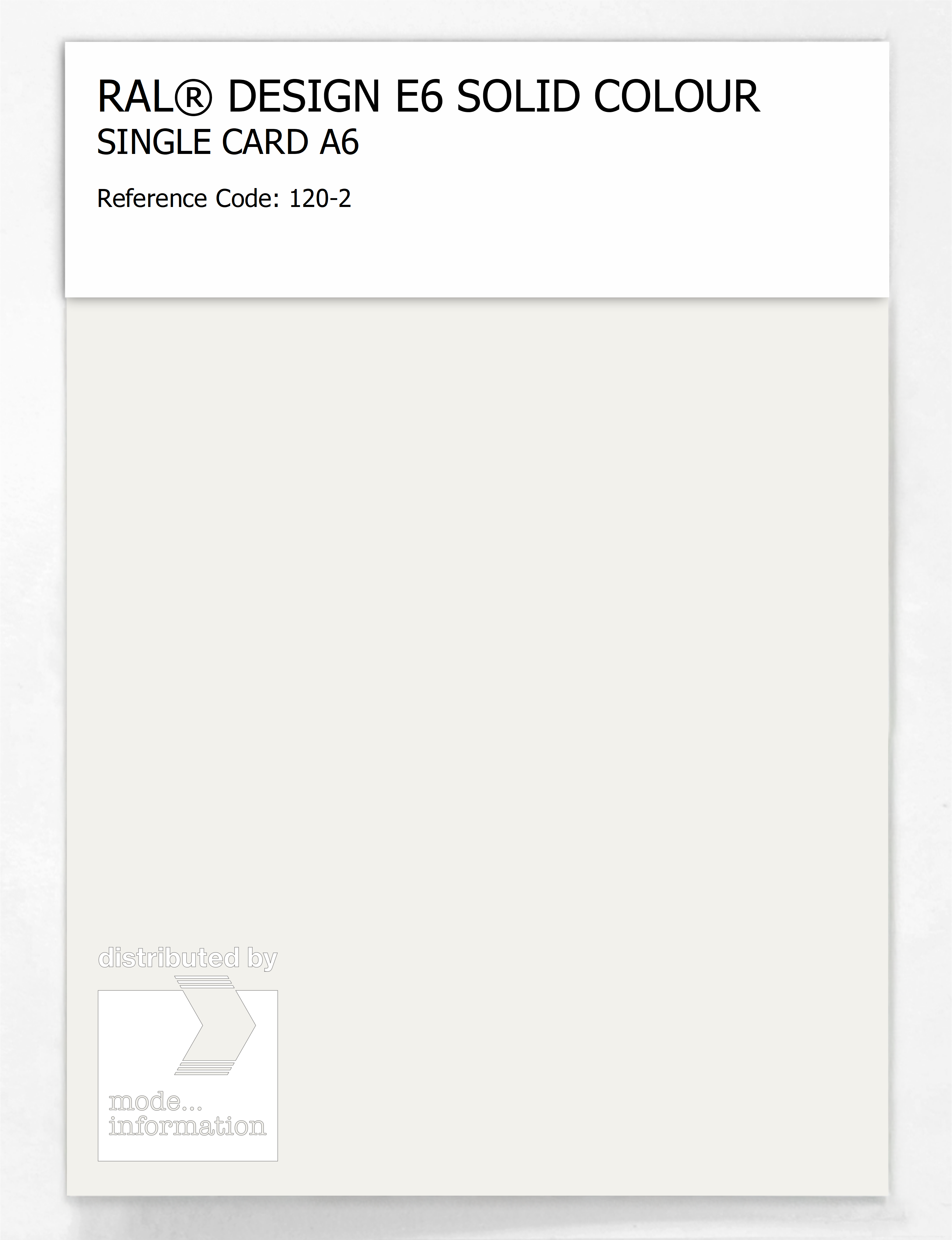 Artikelbild 1 des Artikels “RAL® EFFECT E6 SINGLE SHEET 100 SERIES A6 120-2 “