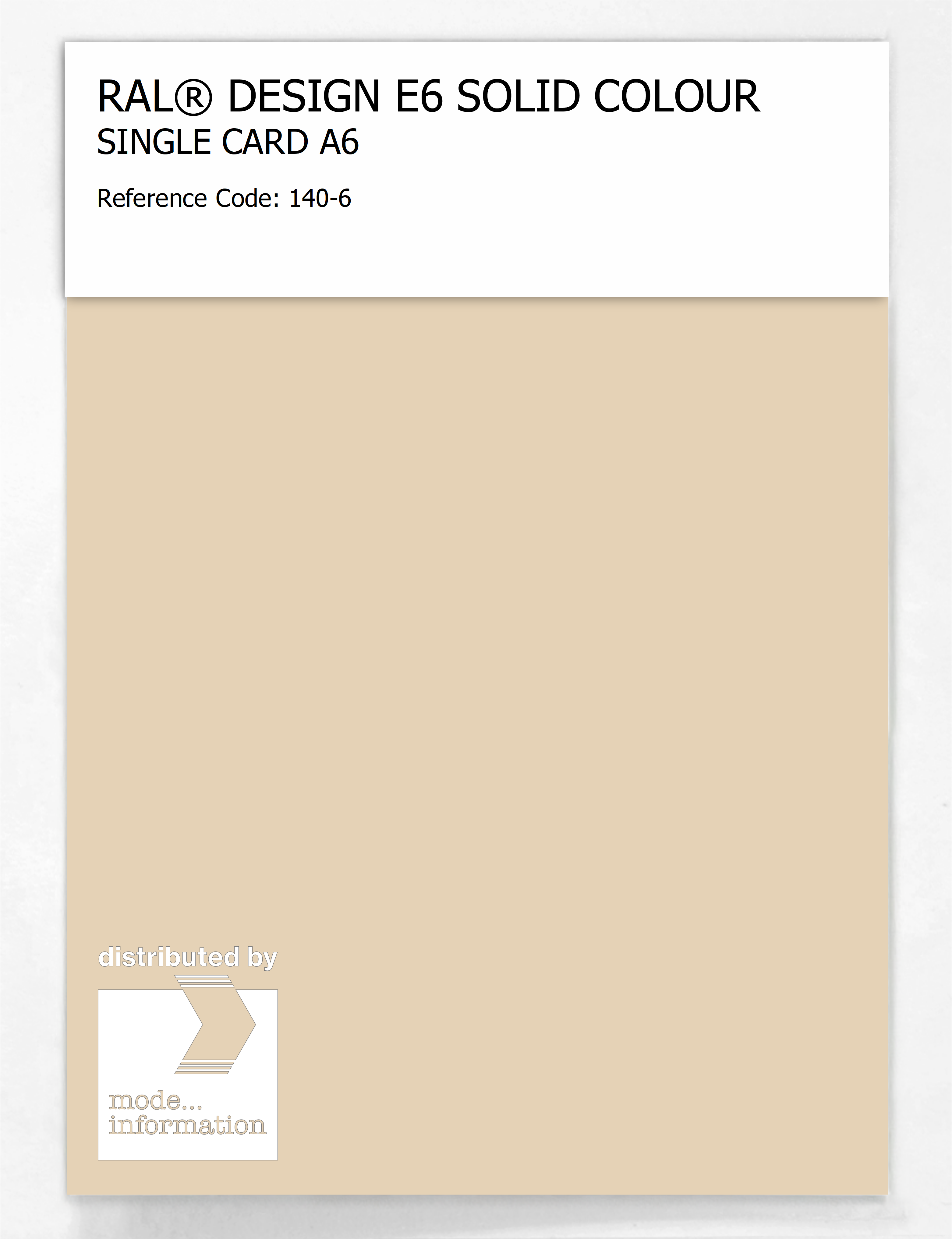 Artikelbild 1 des Artikels “RAL® EFFECT E6 SINGLE SHEET 100 SERIES A6 140-6 “