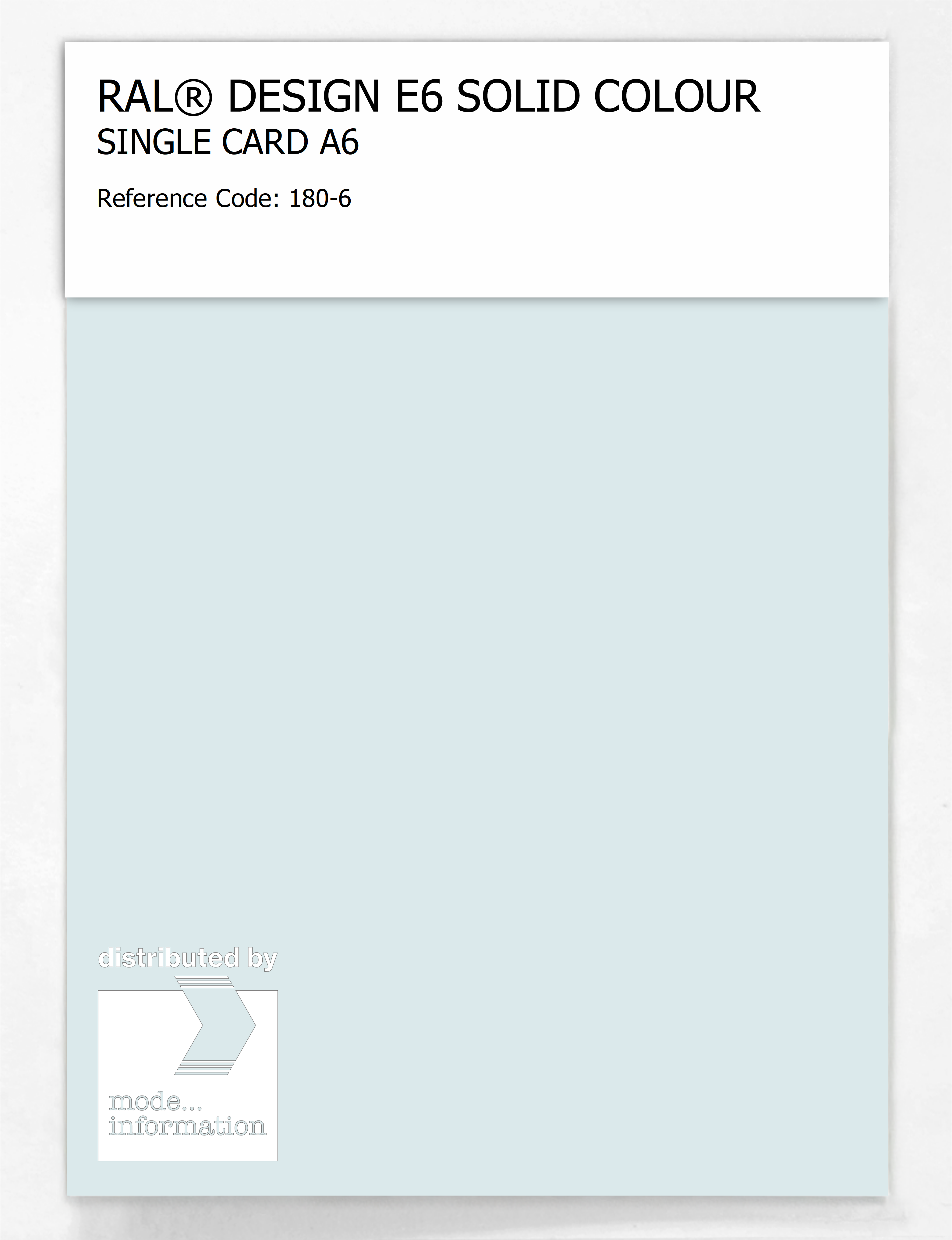 Artikelbild 1 des Artikels “RAL® EFFECT E6 SINGLE SHEET 100 SERIES A6 180-6 “