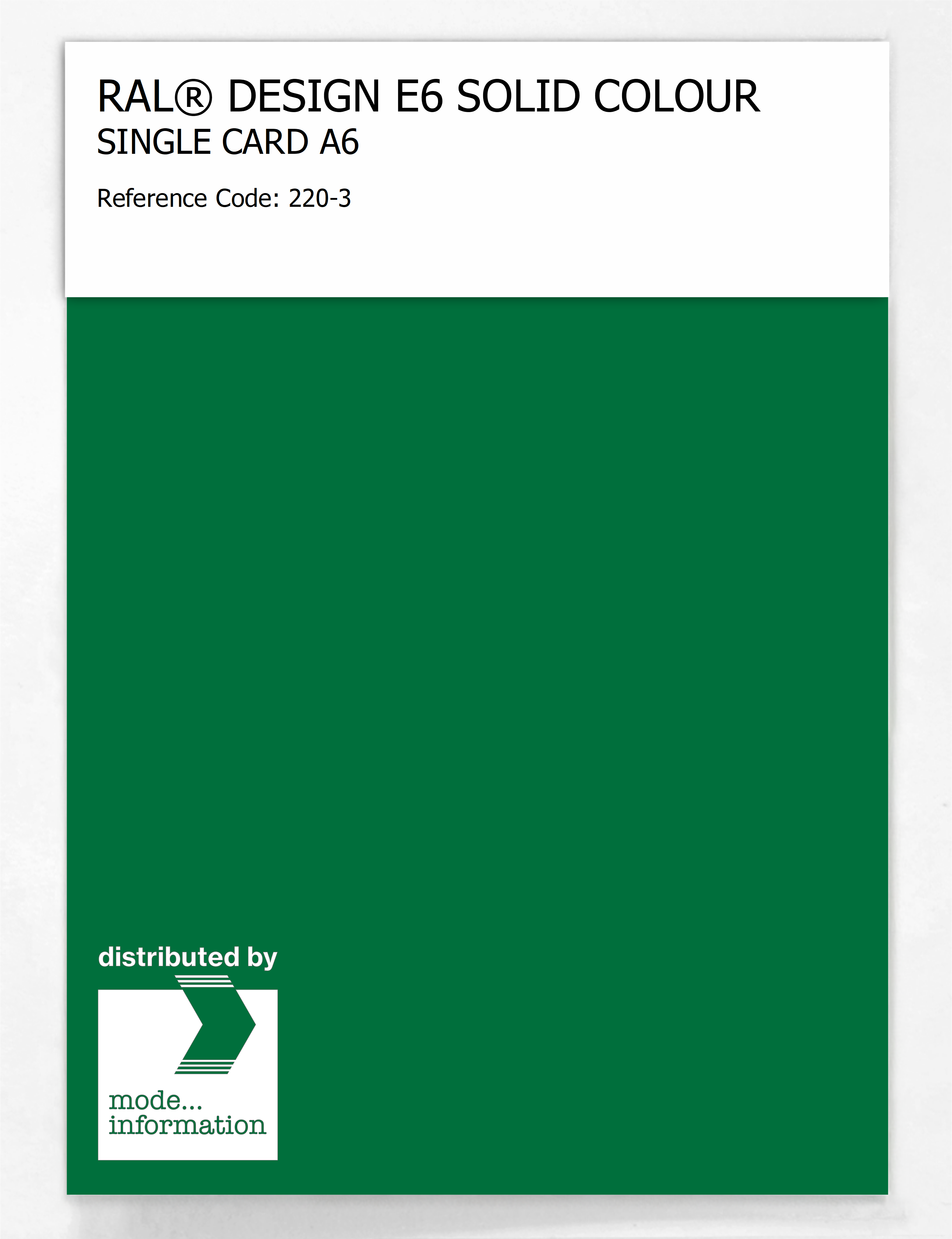 Artikelbild 1 des Artikels “RAL® EFFECT E6 SINGLE SHEET 200 SERIES A6 220-3 “