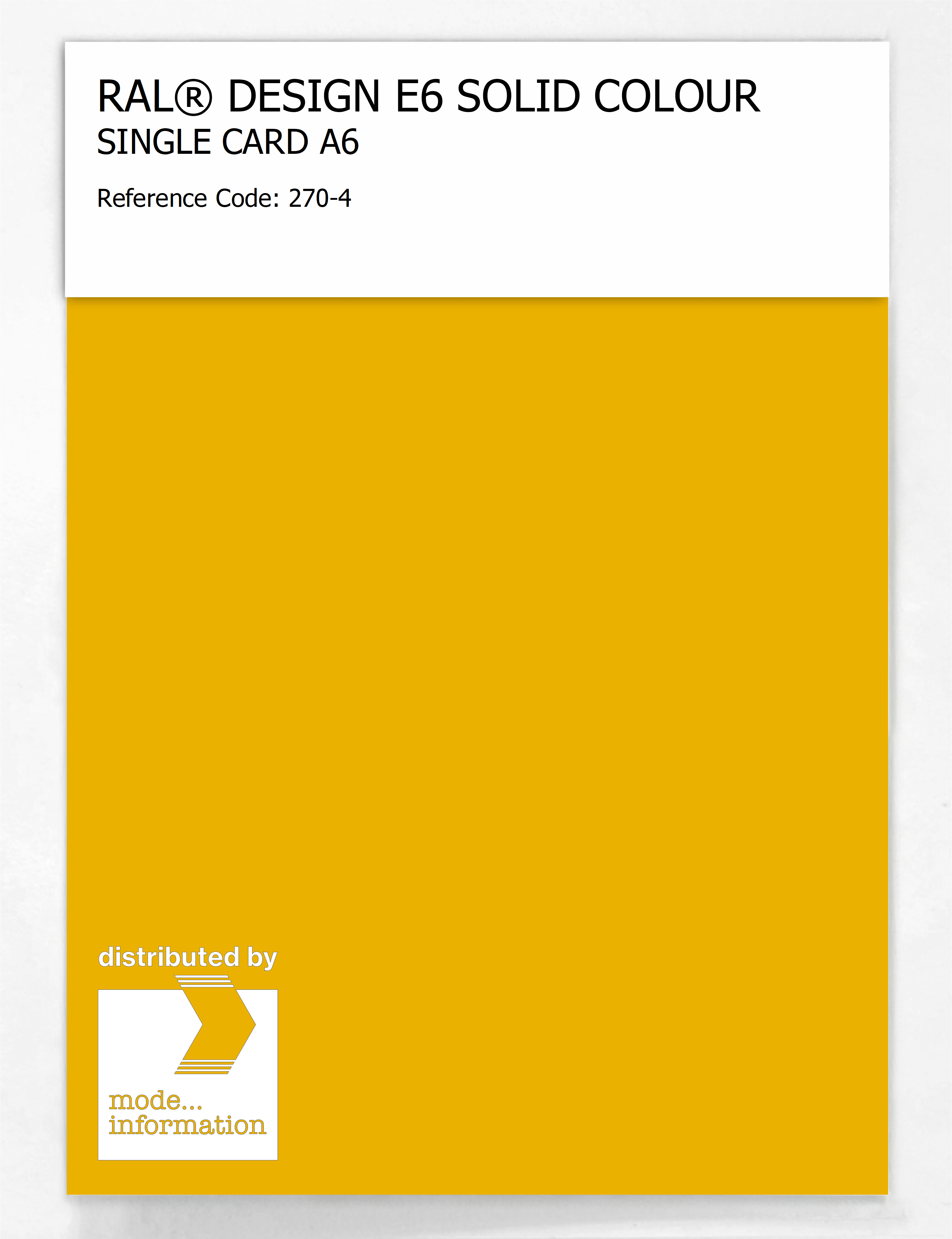 Artikelbild 1 des Artikels “RAL® EFFECT E6 SINGLE SHEET 200 SERIES A6 270-4 “