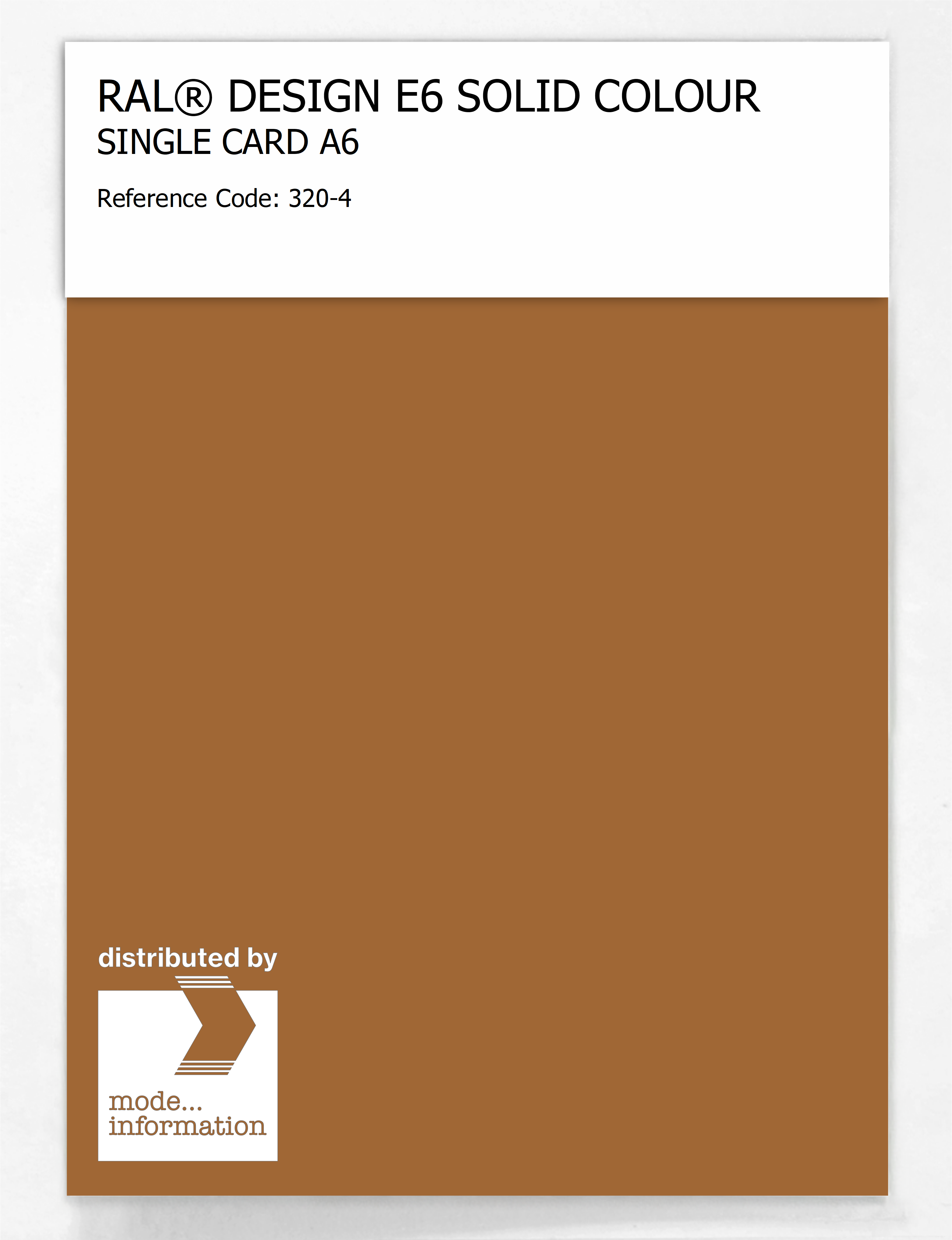 Artikelbild 1 des Artikels “RAL® EFFECT E6 SINGLE SHEET 300 SERIES A6 320-4 “