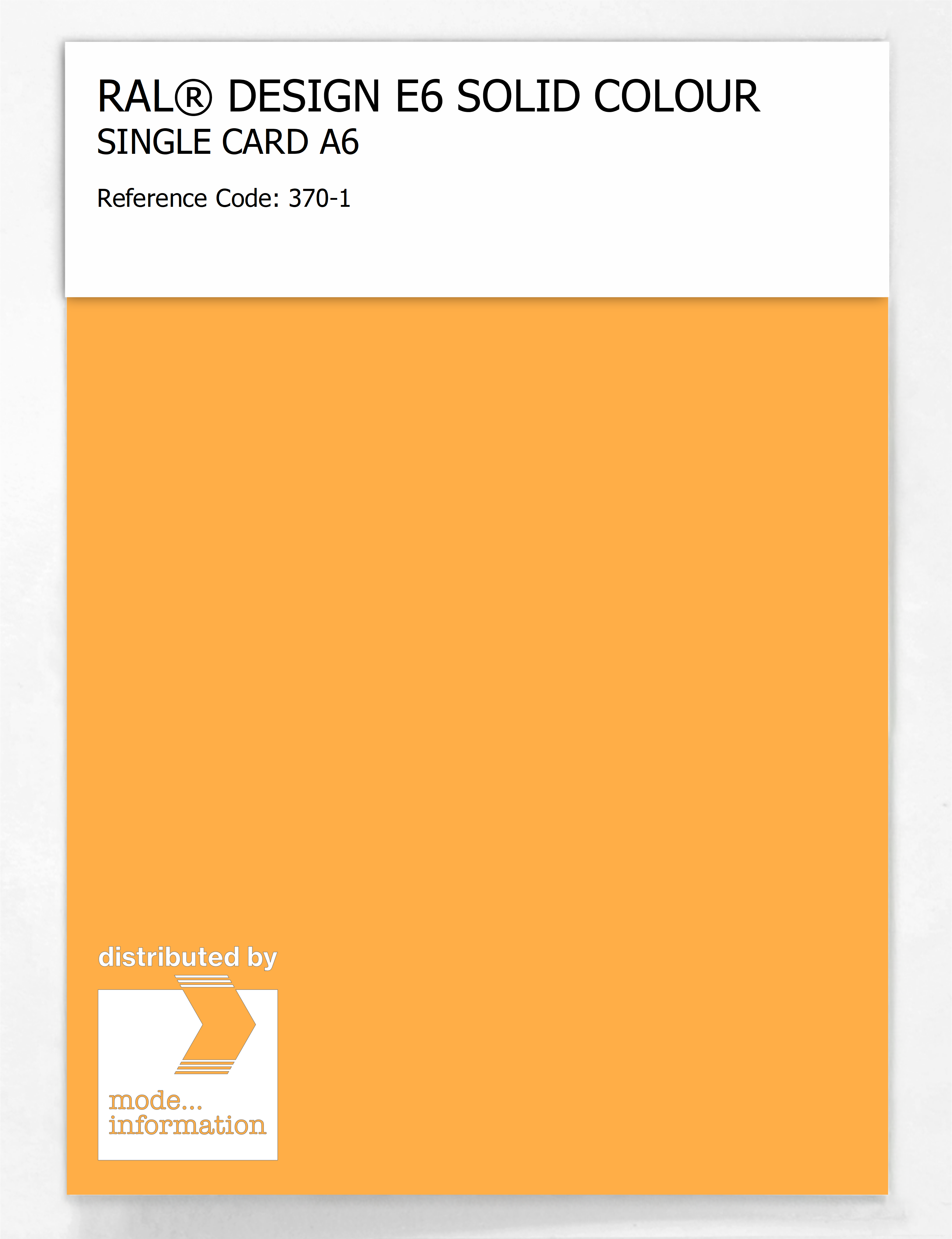 Artikelbild 1 des Artikels “RAL® EFFECT E6 SINGLE SHEET 300 SERIES A6 370-1 “