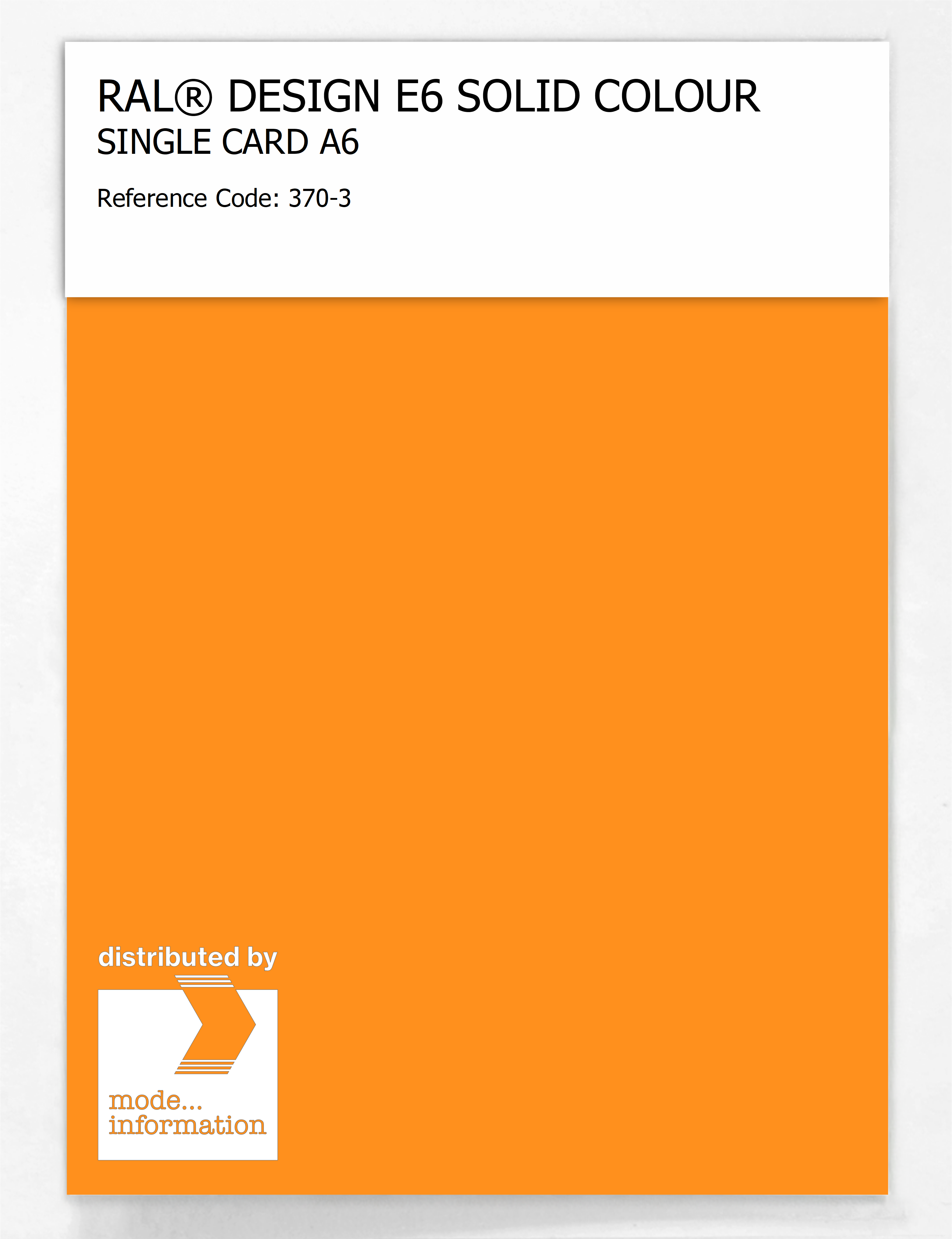 Artikelbild 1 des Artikels “RAL® EFFECT E6 SINGLE SHEET 300 SERIES A6 370-3 “