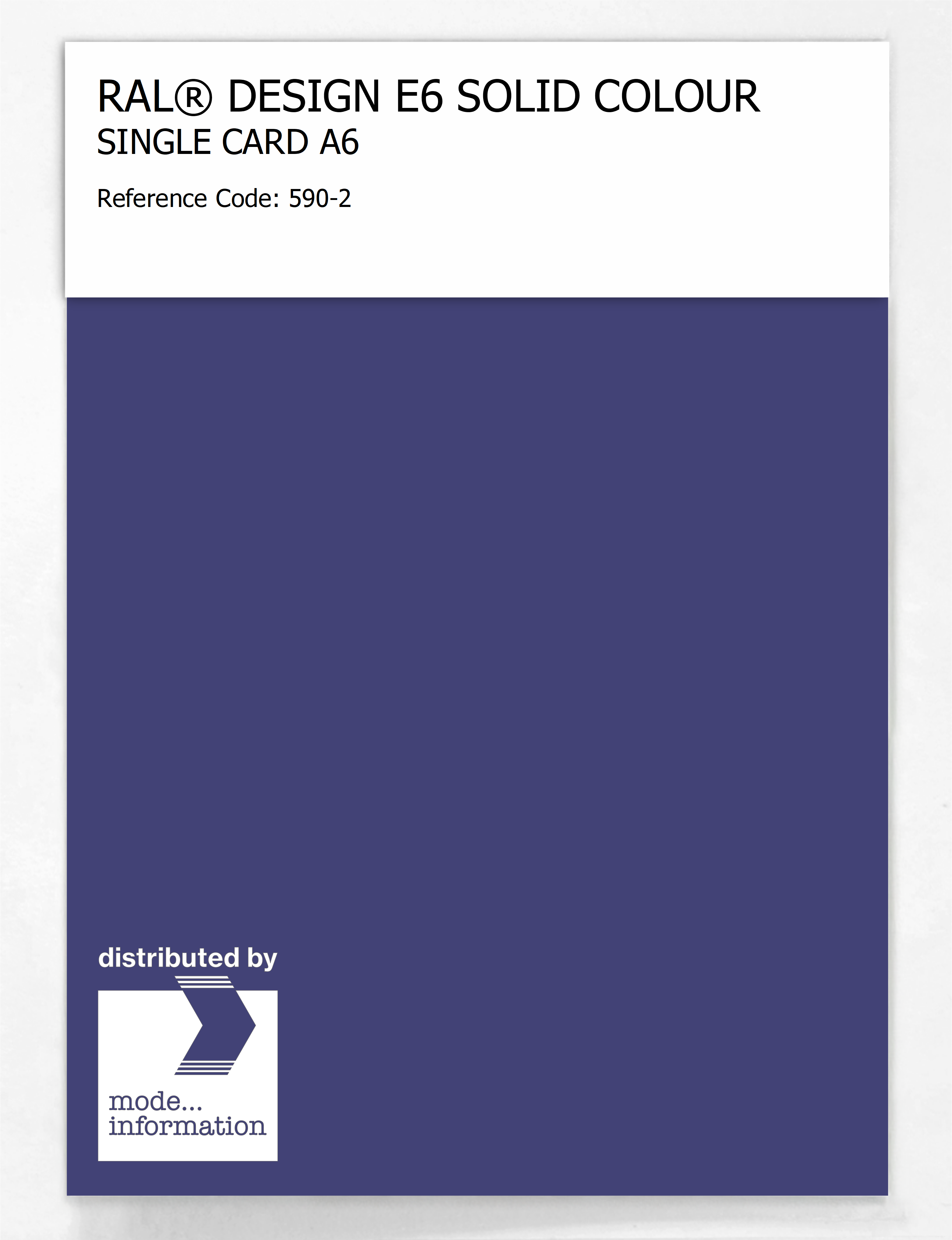 Artikelbild 1 des Artikels “RAL® EFFECT E6 SINGLE SHEET 500 SERIES A6 590-2 “