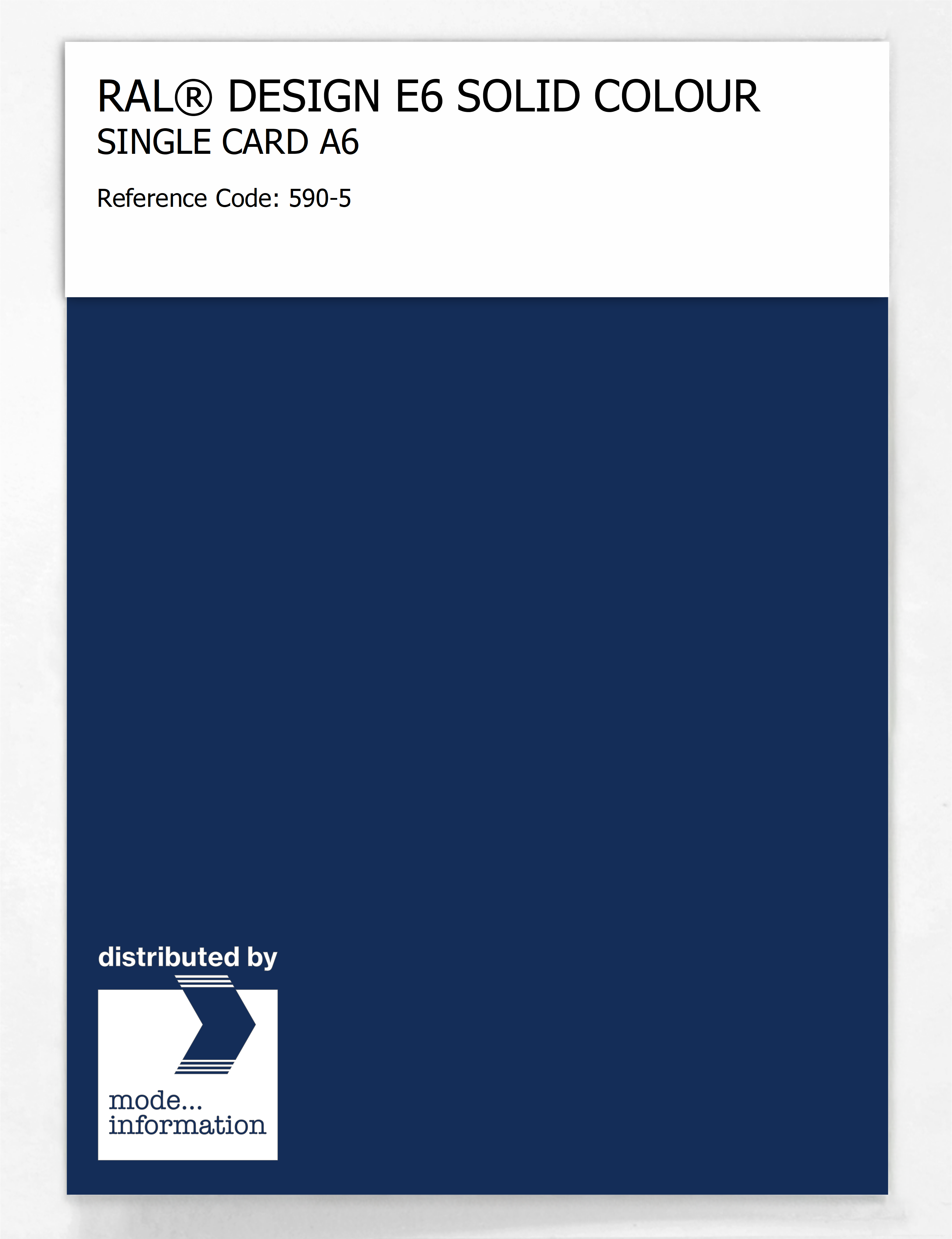 Artikelbild 1 des Artikels “RAL® EFFECT E6 SINGLE SHEET 500 SERIES A6 590-5 “