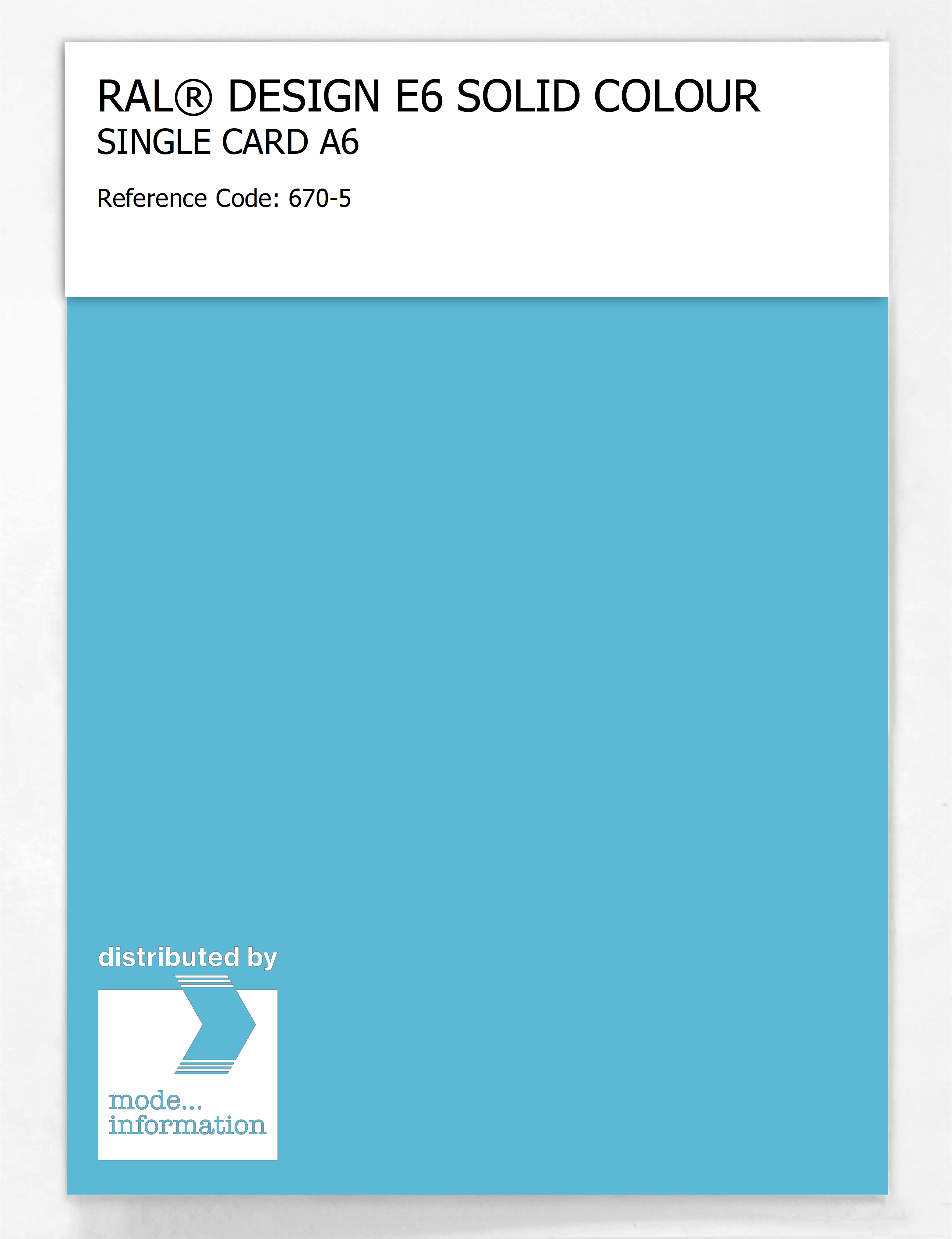 Artikelbild 1 des Artikels “RAL® EFFECT E6 SINGLE SHEET 600 SERIES A6 670-5 “