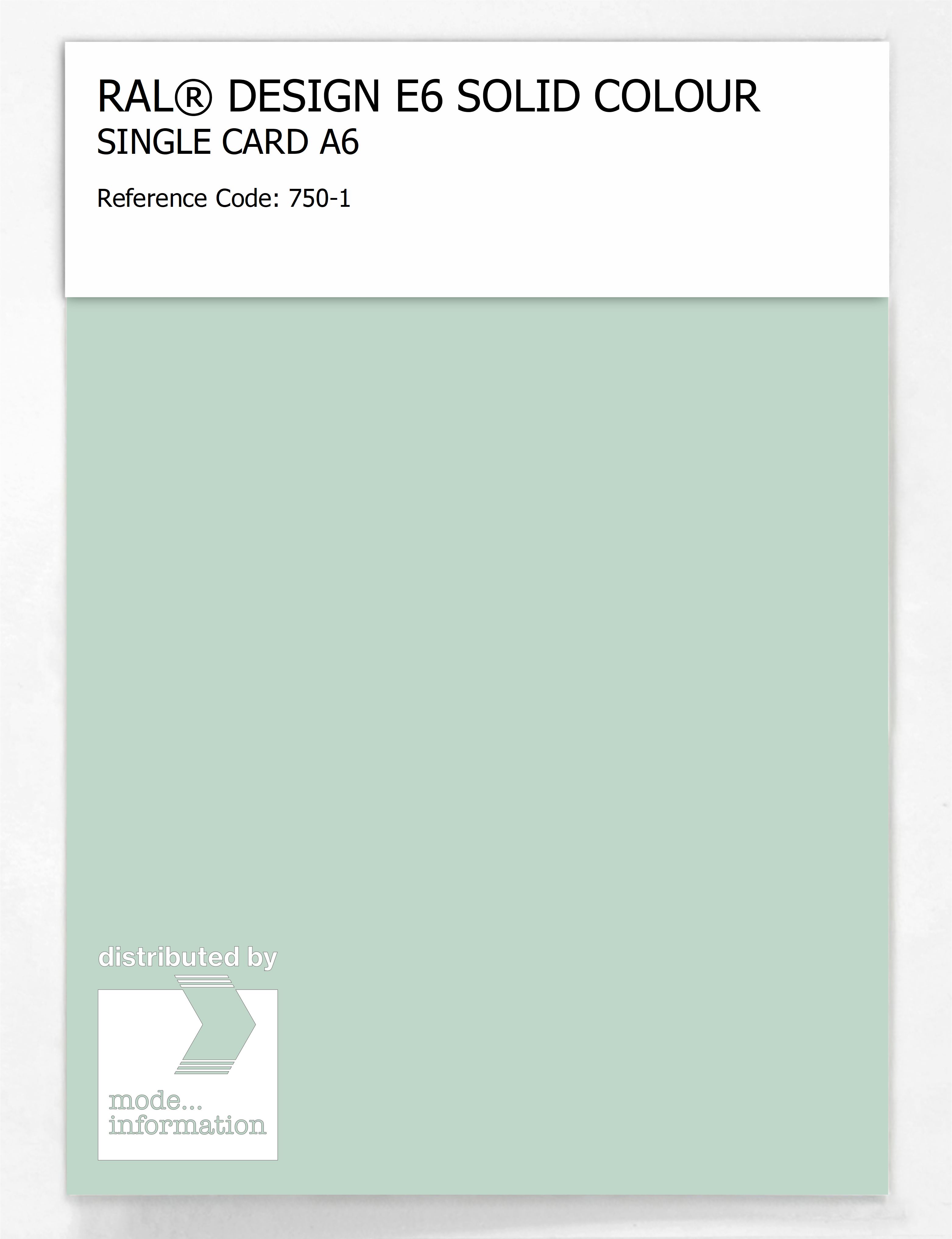 Artikelbild 1 des Artikels “RAL® EFFECT E6 SINGLE SHEET 700 SERIES A6 750-1 “