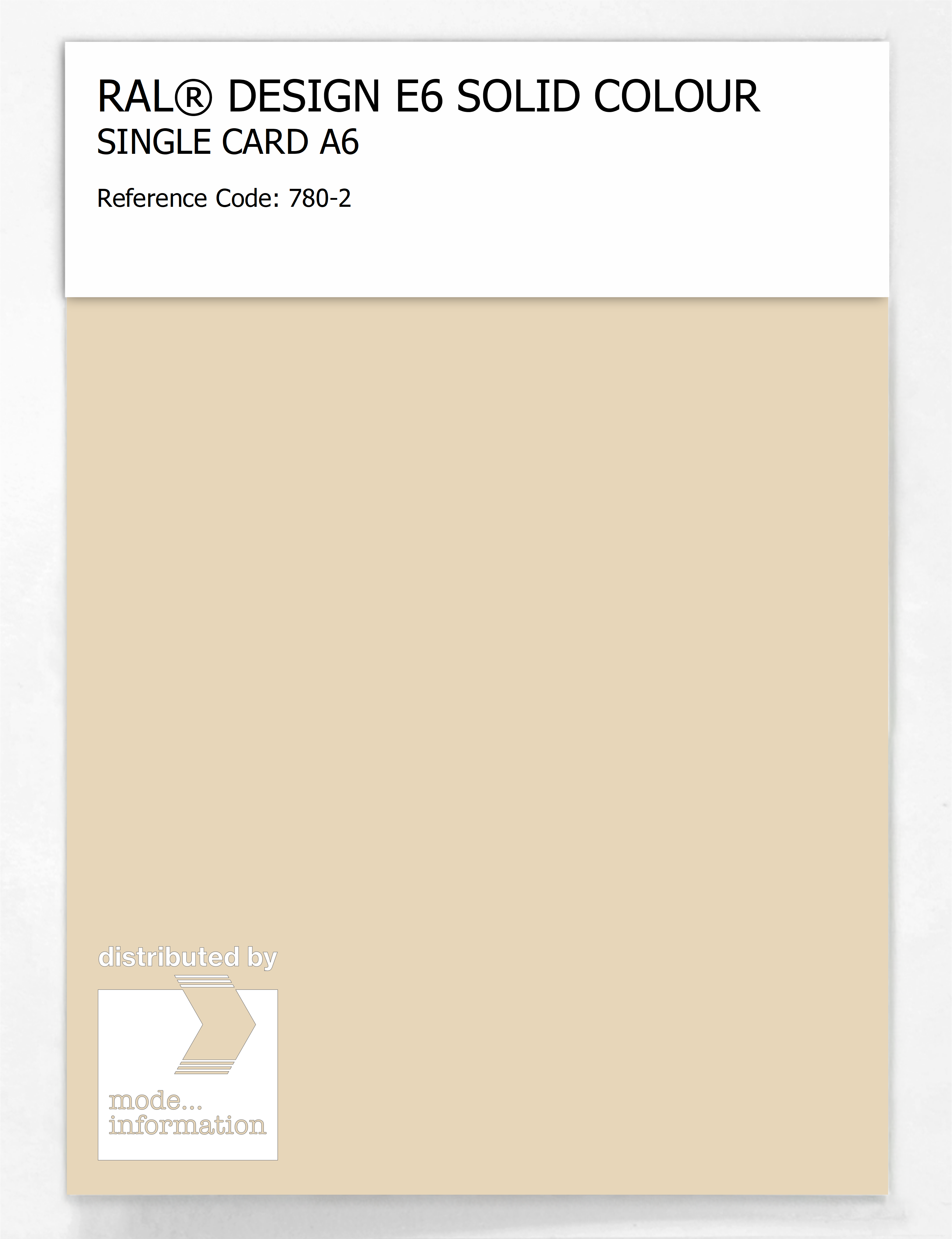 Artikelbild 1 des Artikels “RAL® EFFECT E6 SINGLE SHEET 700 SERIES A6 780-2 “