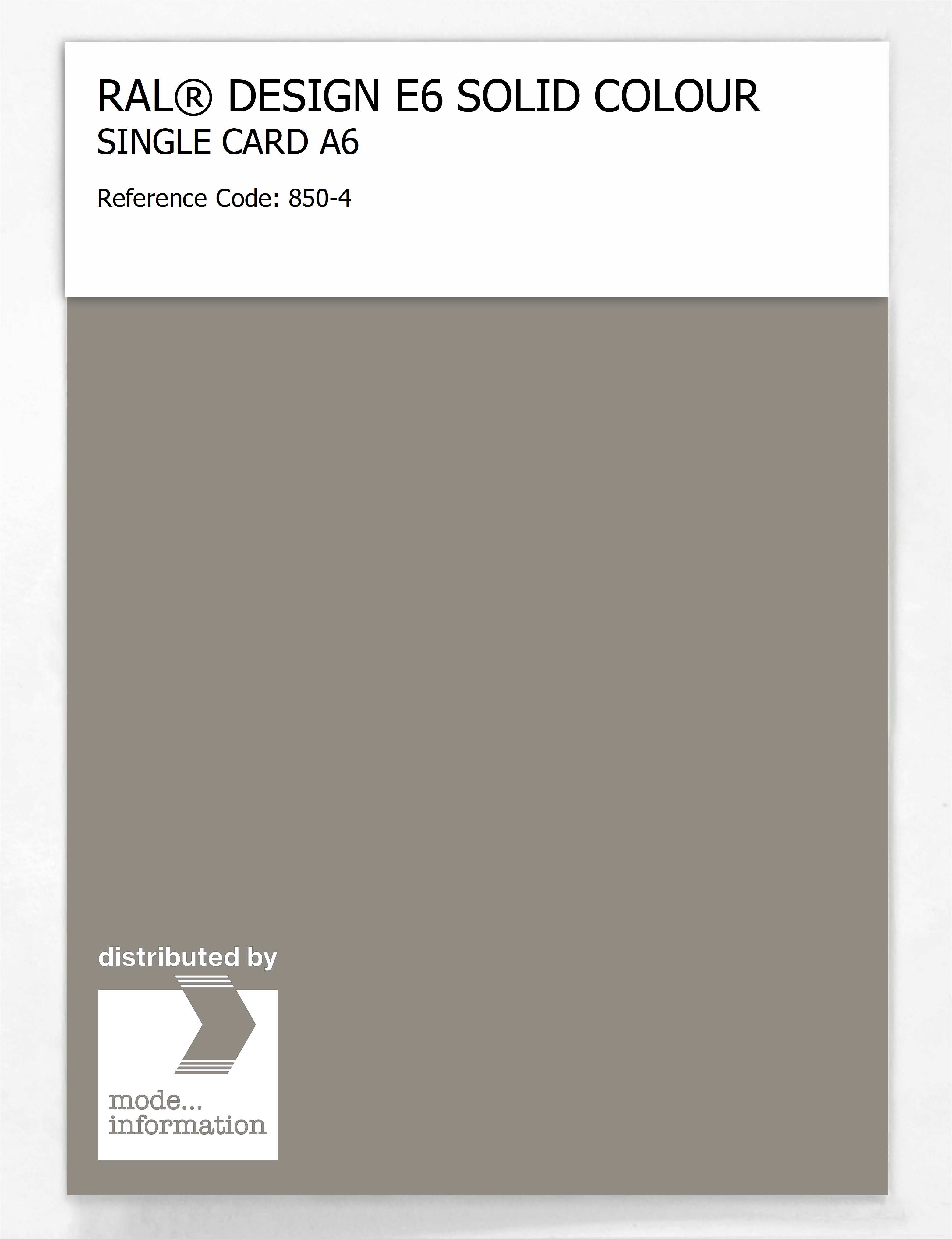 Artikelbild 1 des Artikels “RAL® EFFECT E6 SINGLE SHEET 800 SERIES A6 850-4 “